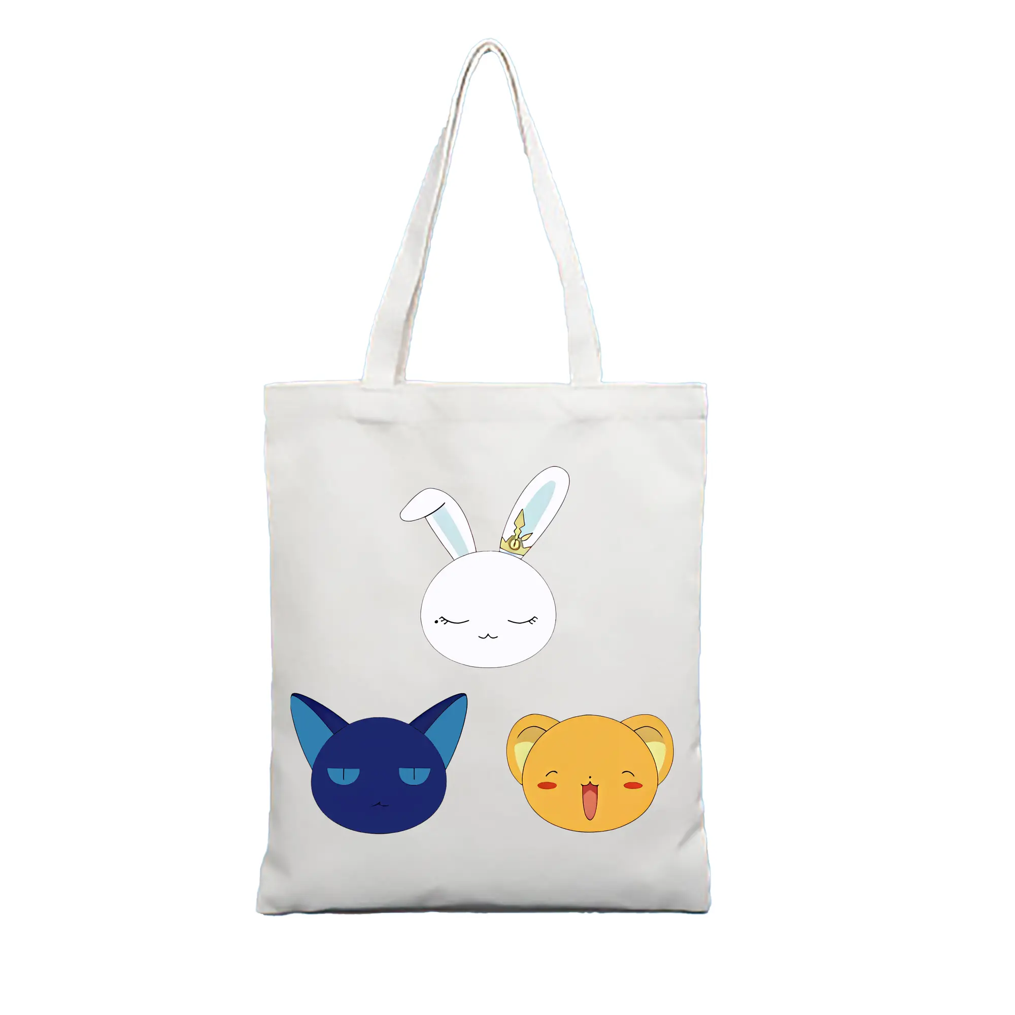 カードキャプターさくら グッズ,モモ - 縦型キャンバス手提げバッグ（トートバッグ） ・ キャンバス素材 ・ ショッピング用 ・ 軽量 丈夫 お手入れ簡単