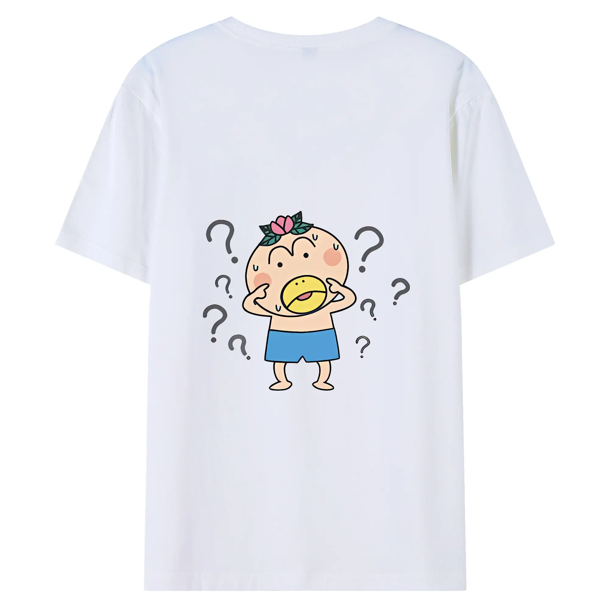 はなかっぱ グッズ,はなかっぱ - 綿100％ 半袖Tシャツ ・ バックプリント ・ 快適 通気性 ・ 日常使い 散歩 スポーツ用