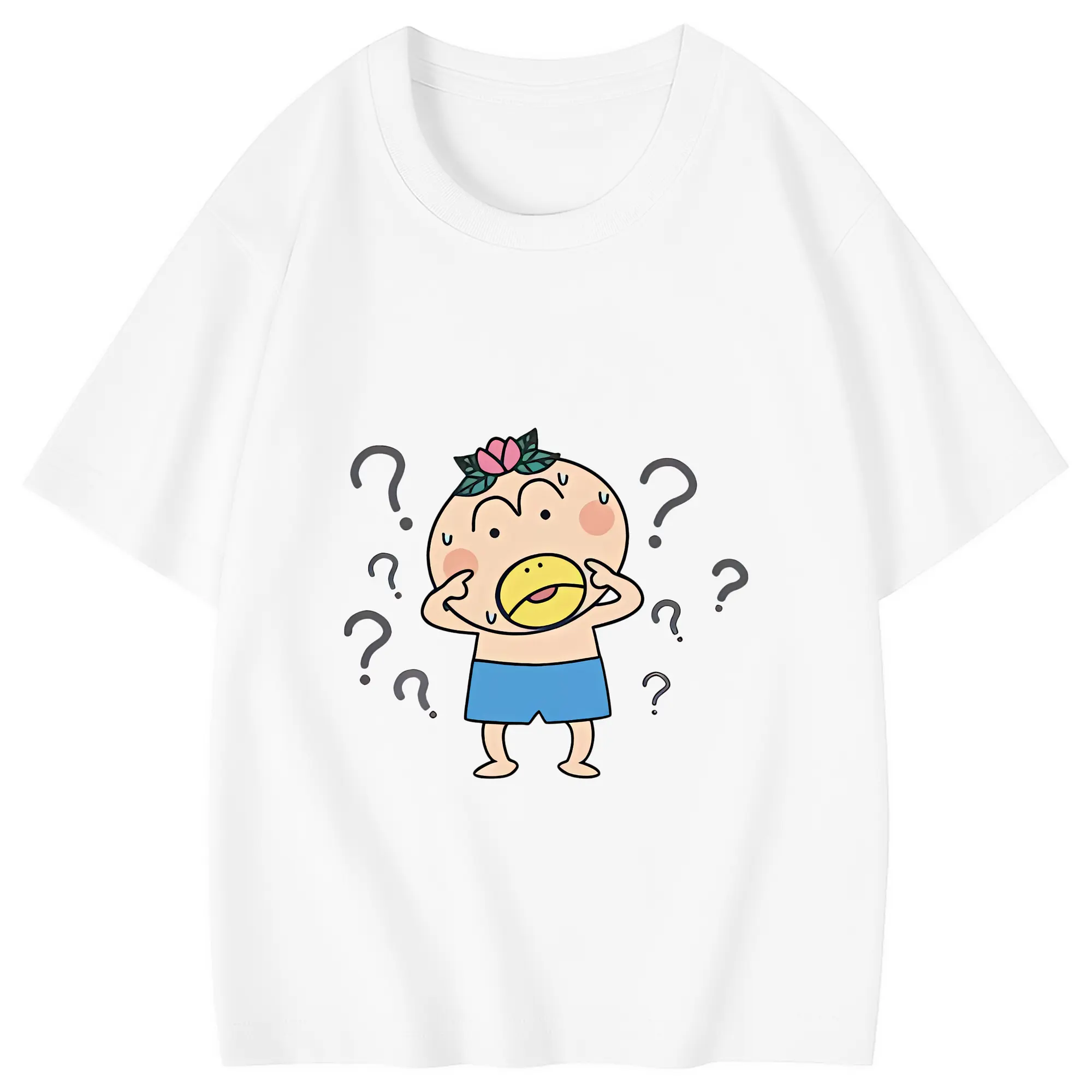 はなかっぱ グッズ,はなかっぱ - 綿100％ キッズTシャツ ・ フロントプリント ・ 快適 通気性 ・ スポーツ カジュアル 散歩用