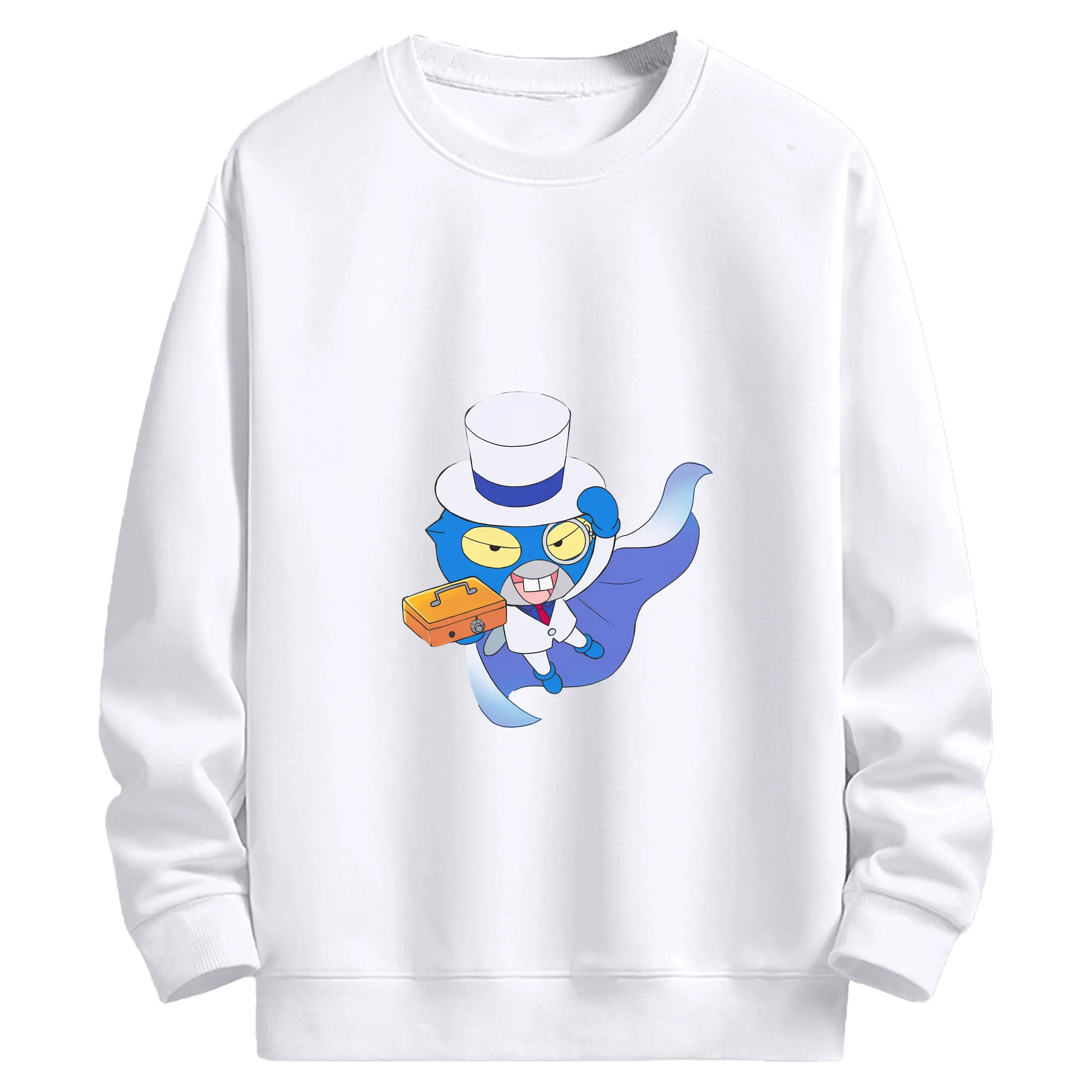 はなかっぱ グッズ,ガリゾー - 高品質 クルーネック スウェット ・ コットン59％ ポリエステル41％ ・ ユニセックス 長袖 トレーナー ・ カジュアル デイリー スポーツ 散歩用