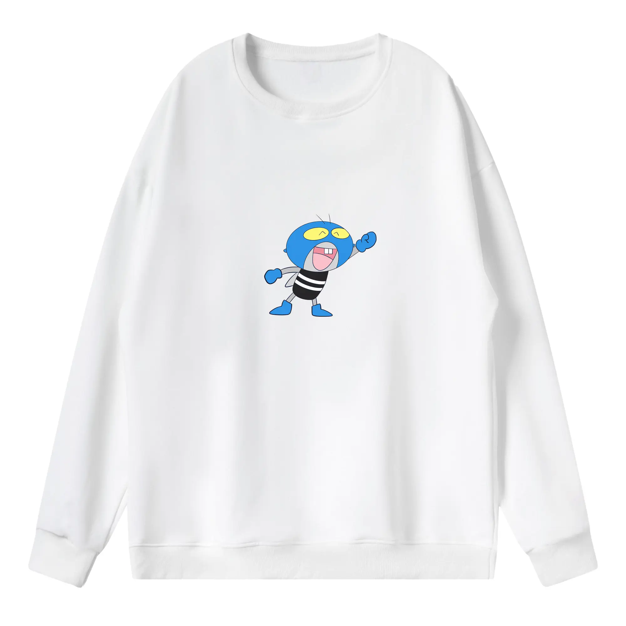 はなかっぱ グッズ,ガリゾー - 薄手 クルーネック スウェット 裏毛260g · ポリエステル 春秋向け カジュアル 男女兼用 · トレーナー デイリー スポーツ 散歩に最適