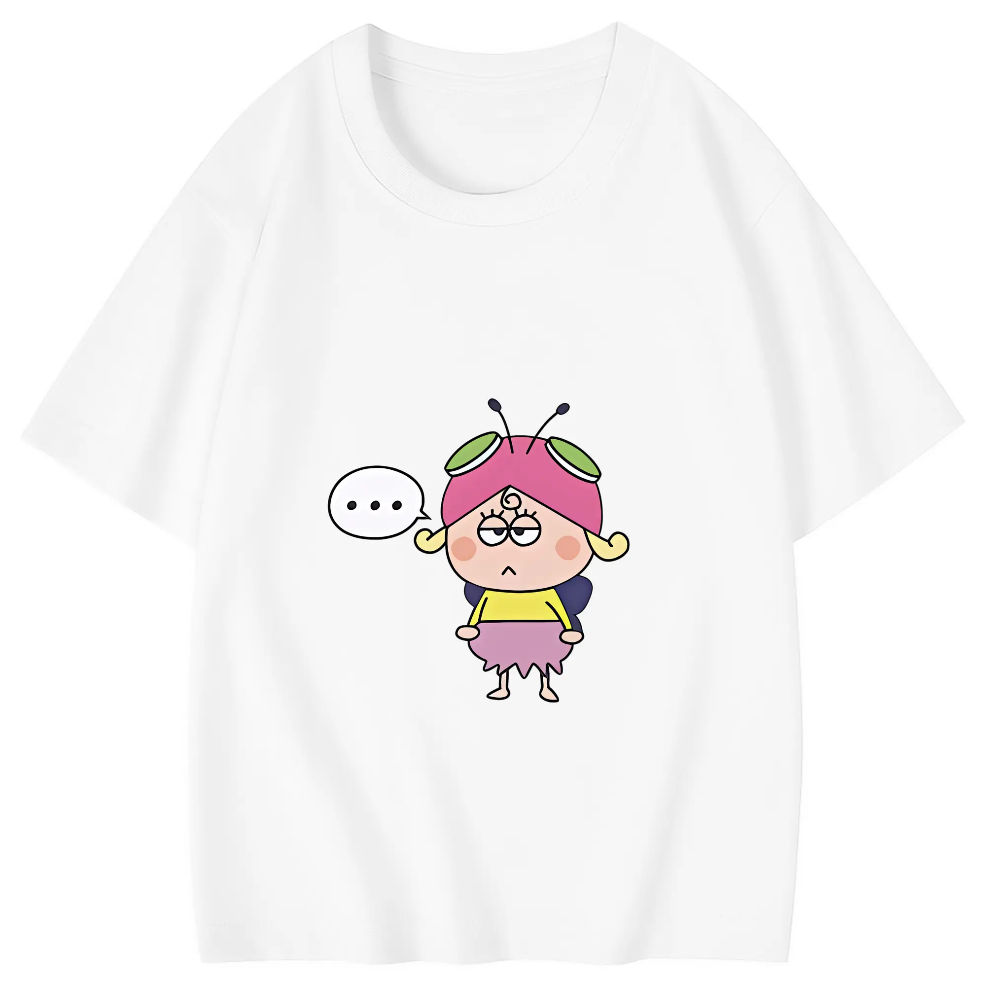 はなかっぱ グッズ,アゲルちゃん - 綿100％ キッズTシャツ ・ フロントプリント ・ 快適 通気性 ・ スポーツ カジュアル 散歩用