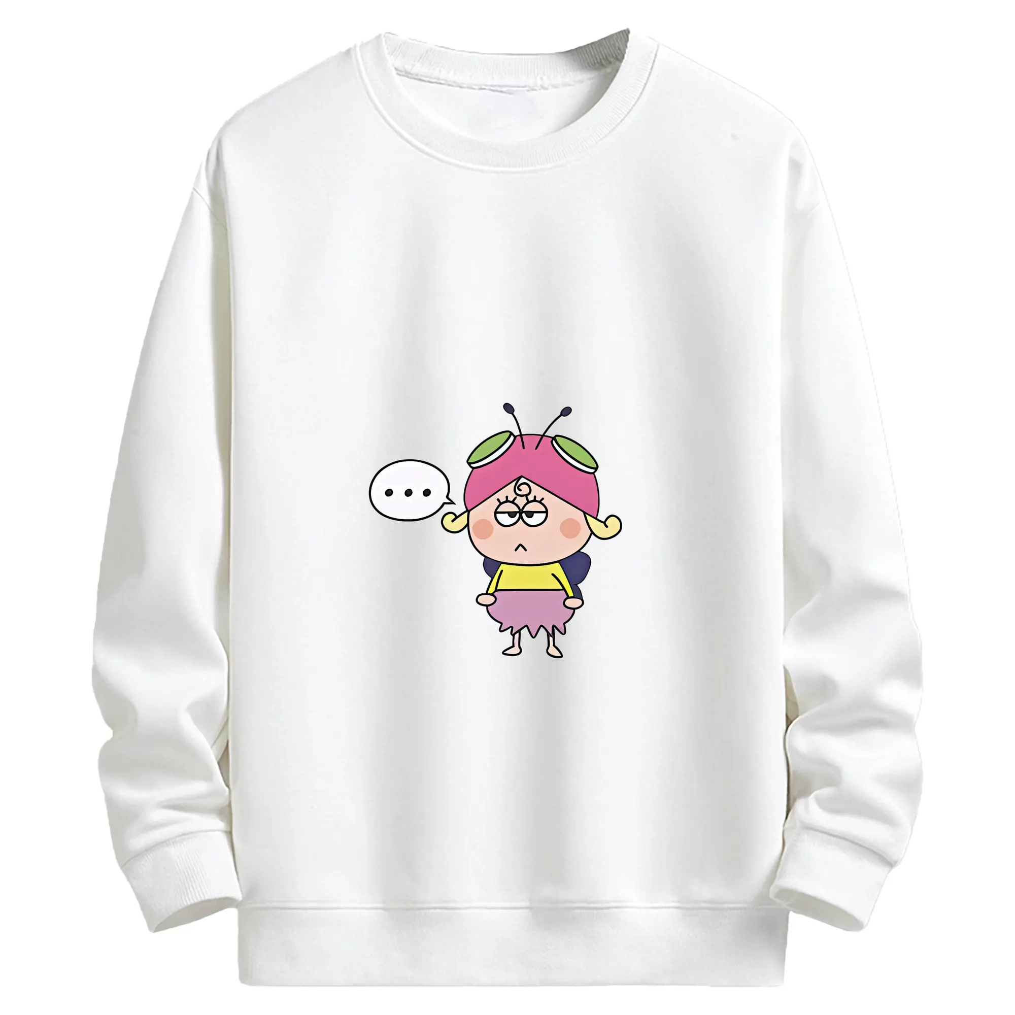 はなかっぱ グッズ,アゲルちゃん - キッズ クルーネックスウェットシャツ ・ フロントプリント ・ 綿80％ ポリエステル20％ ・ 快適 通学 スポーツ 日常使い お散歩用