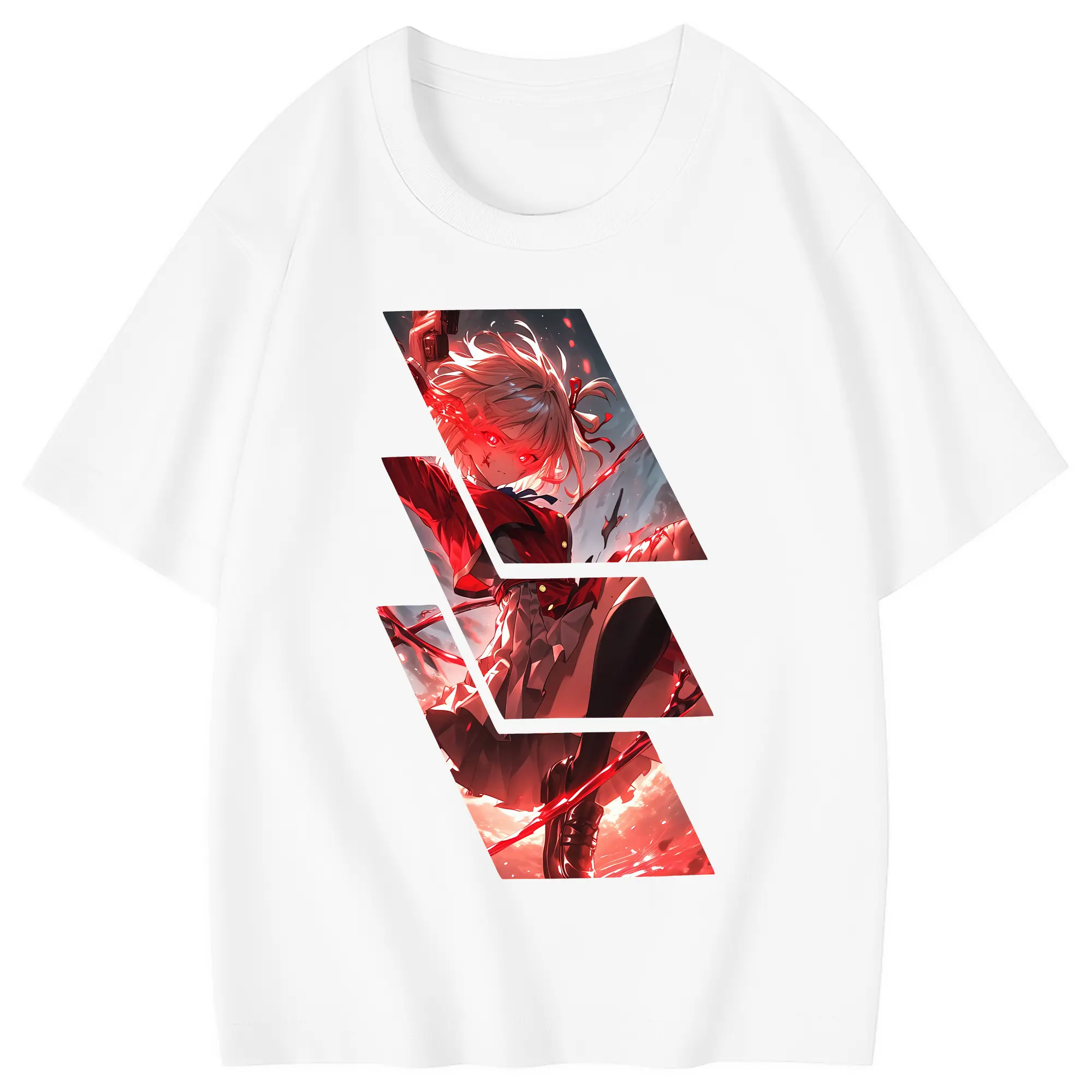 リコリス・リコイル グッズ,錦木千束 - 綿100％ キッズTシャツ ・ フロントプリント ・ 快適 通気性 ・ スポーツ カジュアル 散歩用