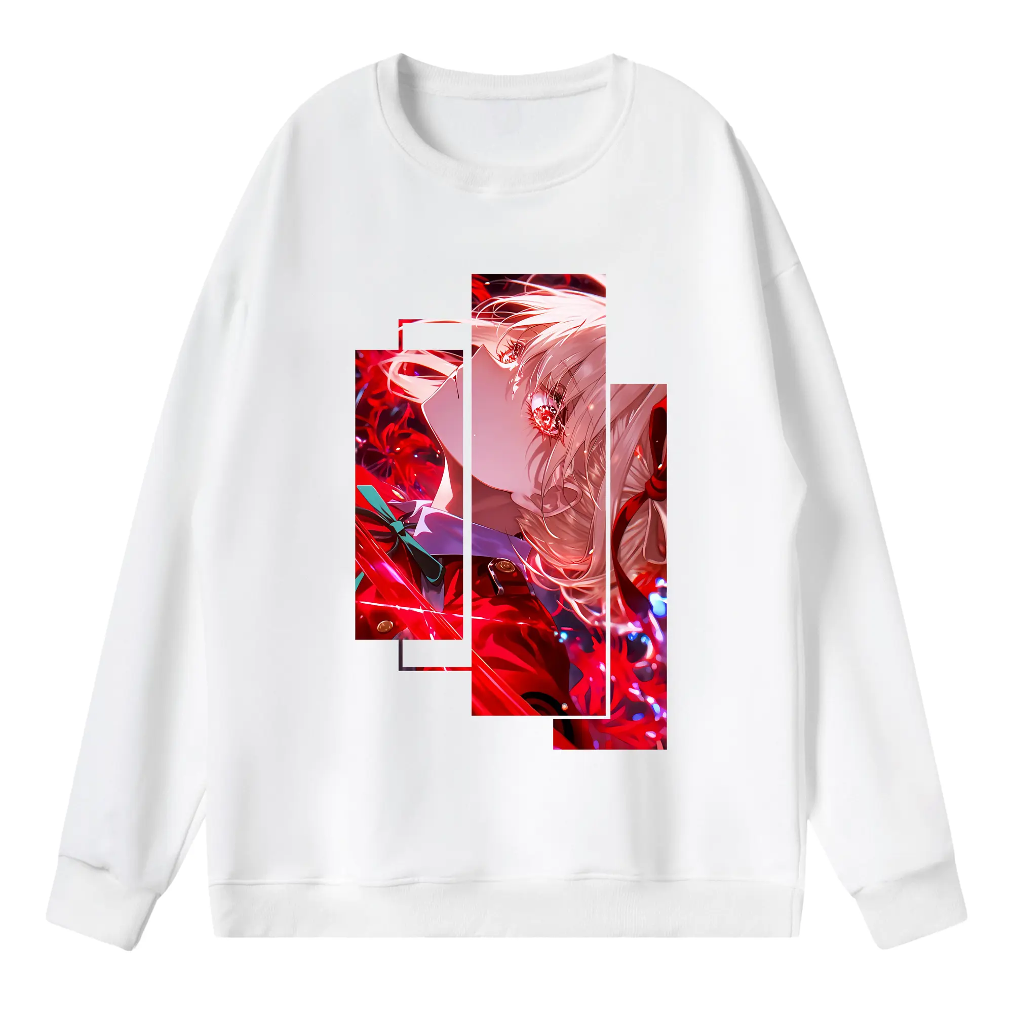 リコリス・リコイル グッズ,錦木千束 - 薄手 クルーネック スウェット 裏毛260g · ポリエステル 春秋向け カジュアル 男女兼用 · トレーナー デイリー スポーツ 散歩に最適