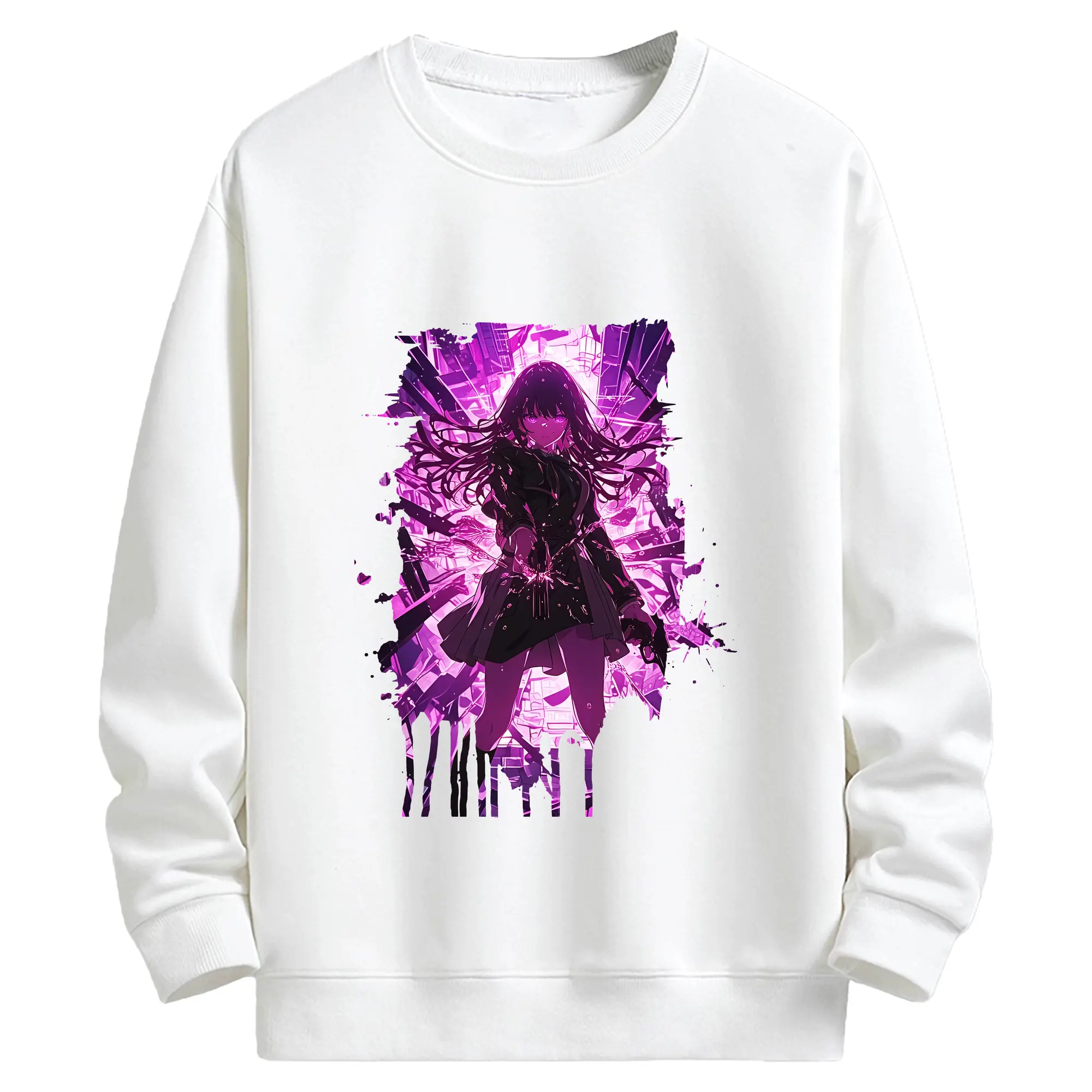 リコリス・リコイル グッズ,井ノ上たきな - キッズ クルーネックスウェットシャツ ・ フロントプリント ・ 綿80％ ポリエステル20％ ・ 快適 通学 スポーツ 日常使い お散歩用