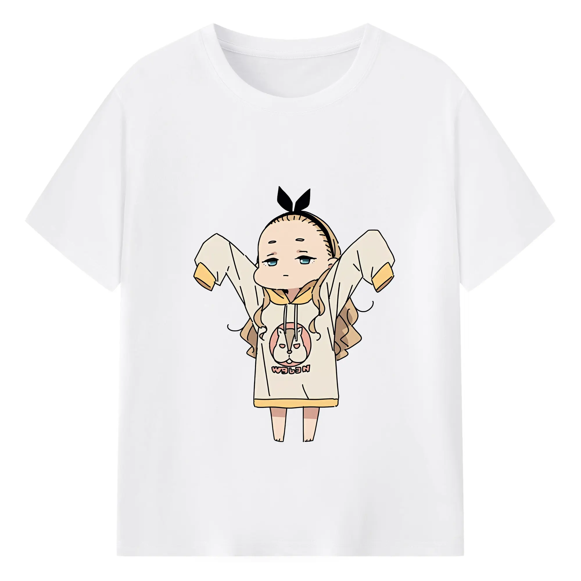 リコリス・リコイル グッズ,クルミ - 綿100％ 半袖Tシャツ ・ フロントプリント ・ 快適 通気性 ・ 日常使い 散歩 スポーツ用