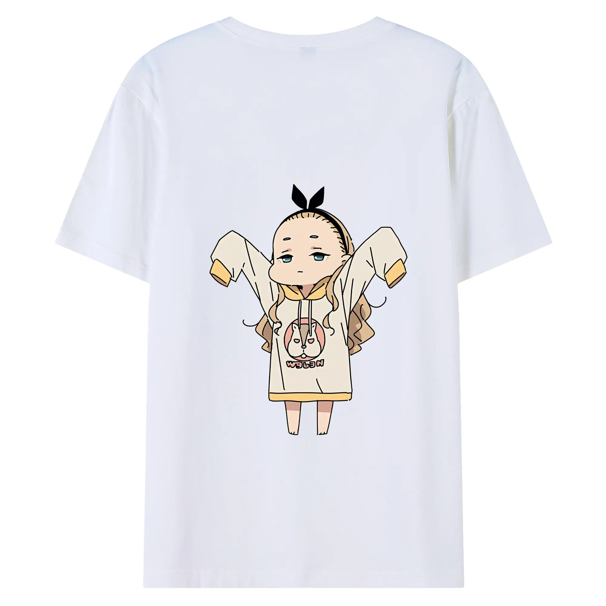 リコリス・リコイル グッズ,クルミ - 綿100％ 半袖Tシャツ ・ バックプリント ・ 快適 通気性 ・ 日常使い 散歩 スポーツ用