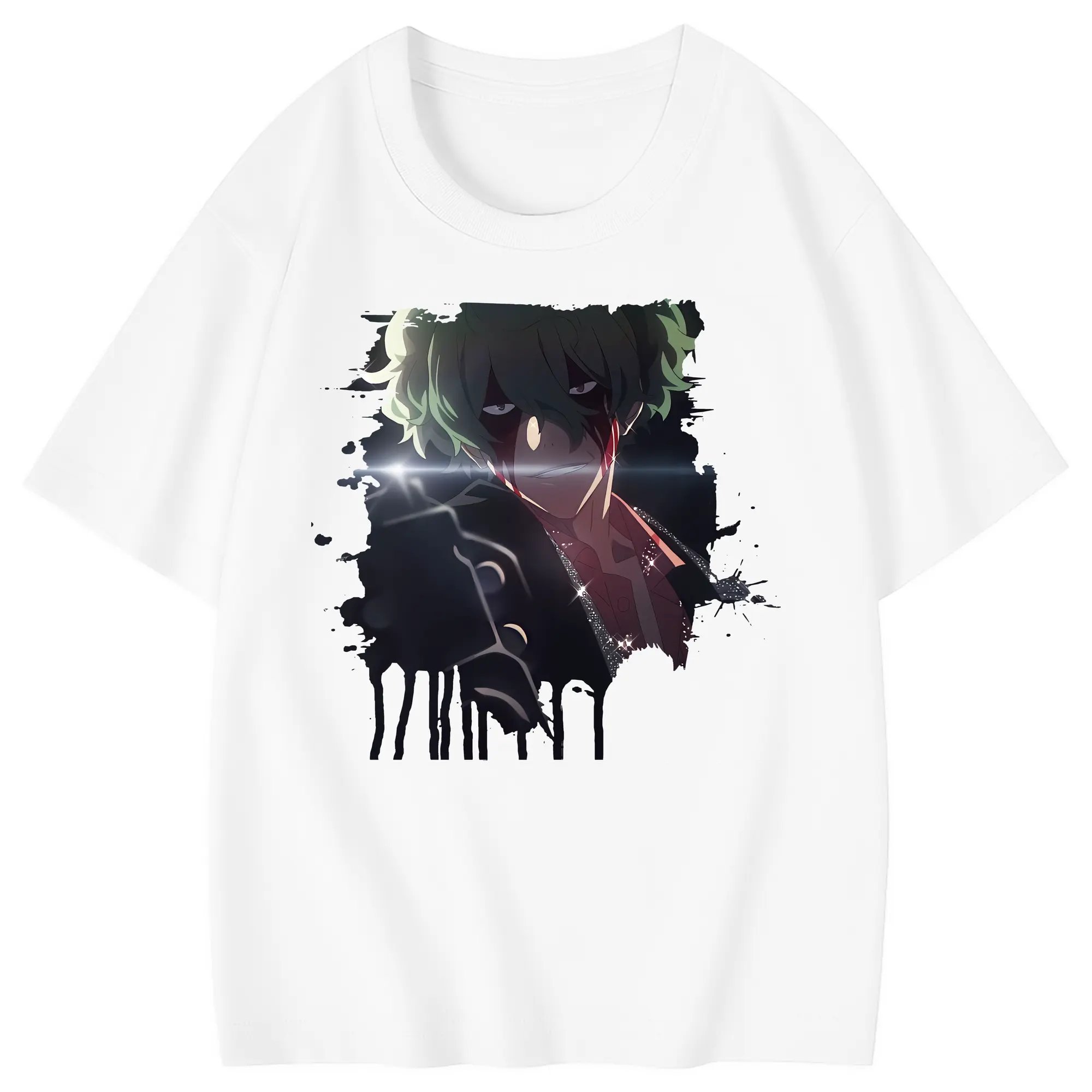 リコリス・リコイル グッズ,真島 - 綿100％ キッズTシャツ ・ フロントプリント ・ 快適 通気性 ・ スポーツ カジュアル 散歩用