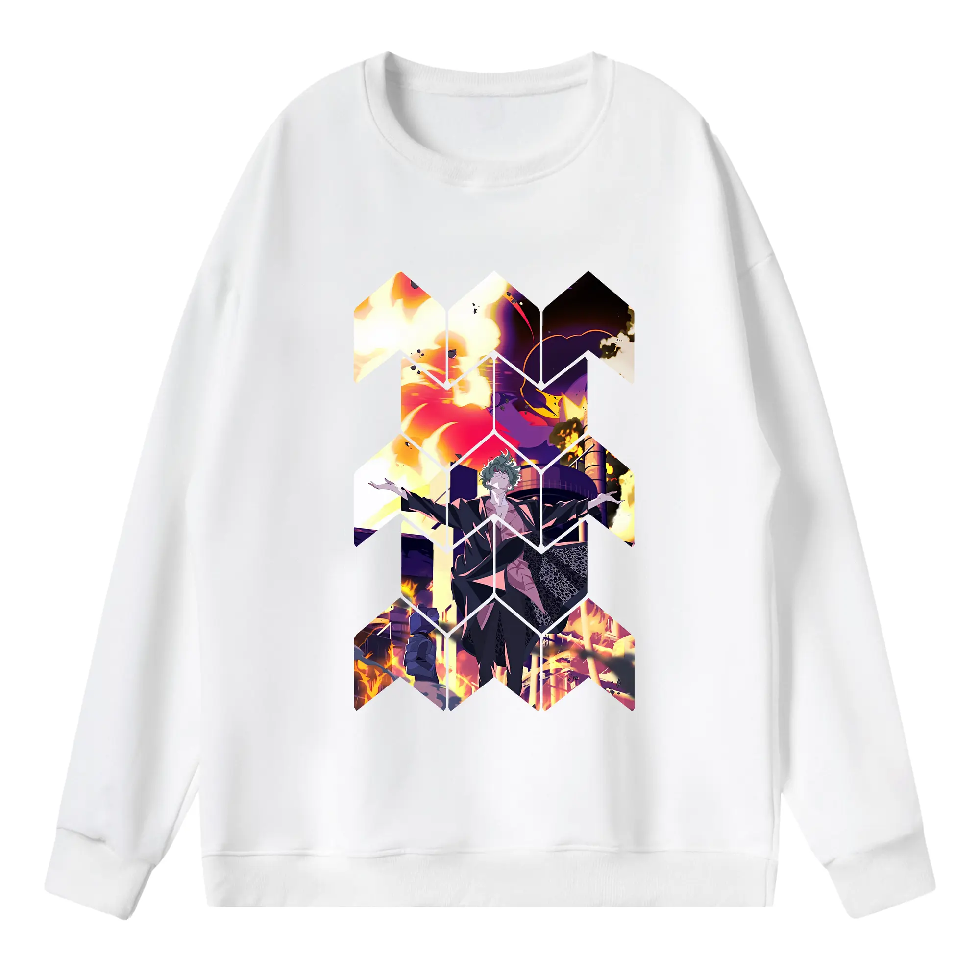 リコリス・リコイル グッズ,真島 - 薄手 クルーネック スウェット 裏毛260g · ポリエステル 春秋向け カジュアル 男女兼用 · トレーナー デイリー スポーツ 散歩に最適