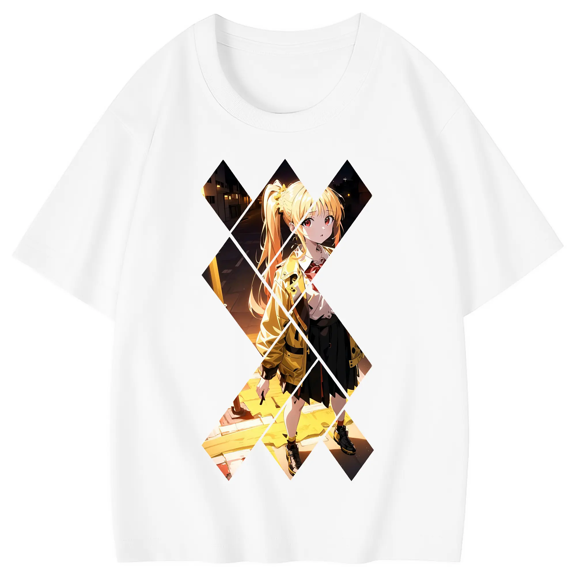 ぼっちざろっく！ グッズ,伊地知虹夏 - 綿100％ キッズTシャツ ・ フロントプリント ・ 快適 通気性 ・ スポーツ カジュアル 散歩用