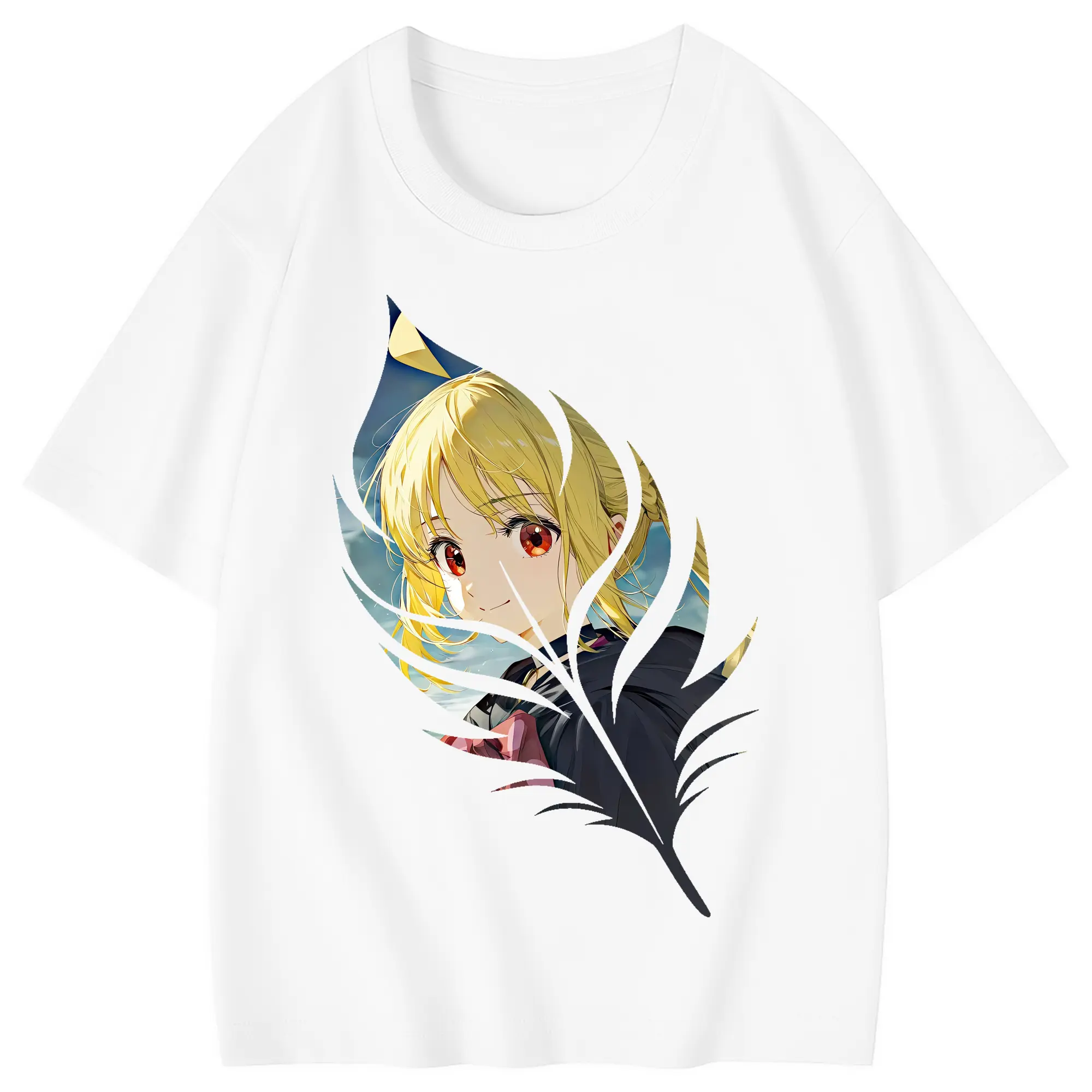 ぼっちざろっく！ グッズ,伊地知虹夏 - 綿100％ キッズTシャツ ・ フロントプリント ・ 快適 通気性 ・ スポーツ カジュアル 散歩用