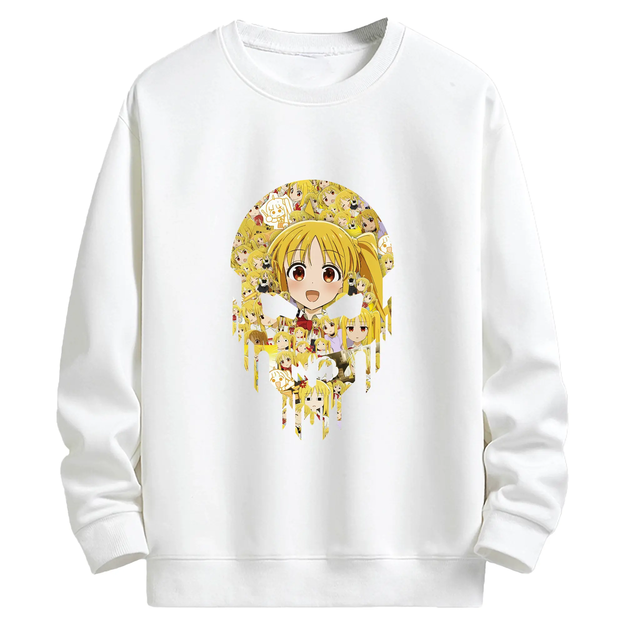 ぼっちざろっく！ グッズ,伊地知虹夏 - キッズ クルーネックスウェットシャツ ・ フロントプリント ・ 綿80％ ポリエステル20％ ・ 快適 通学 スポーツ 日常使い お散歩用