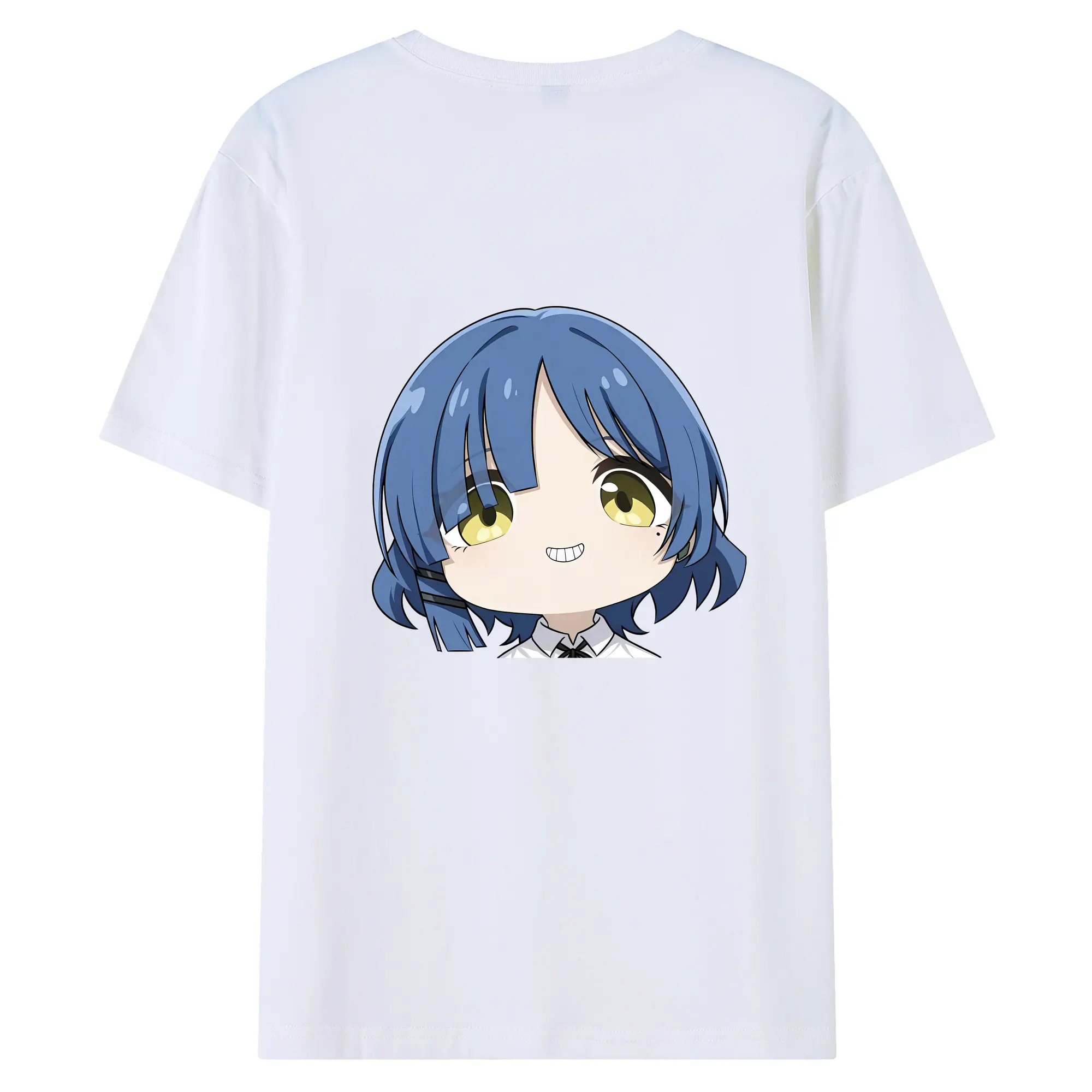 ぼっちざろっく！ グッズ,山田リョウ - 綿100％ 半袖Tシャツ ・ バックプリント ・ 快適 通気性 ・ 日常使い 散歩 スポーツ用