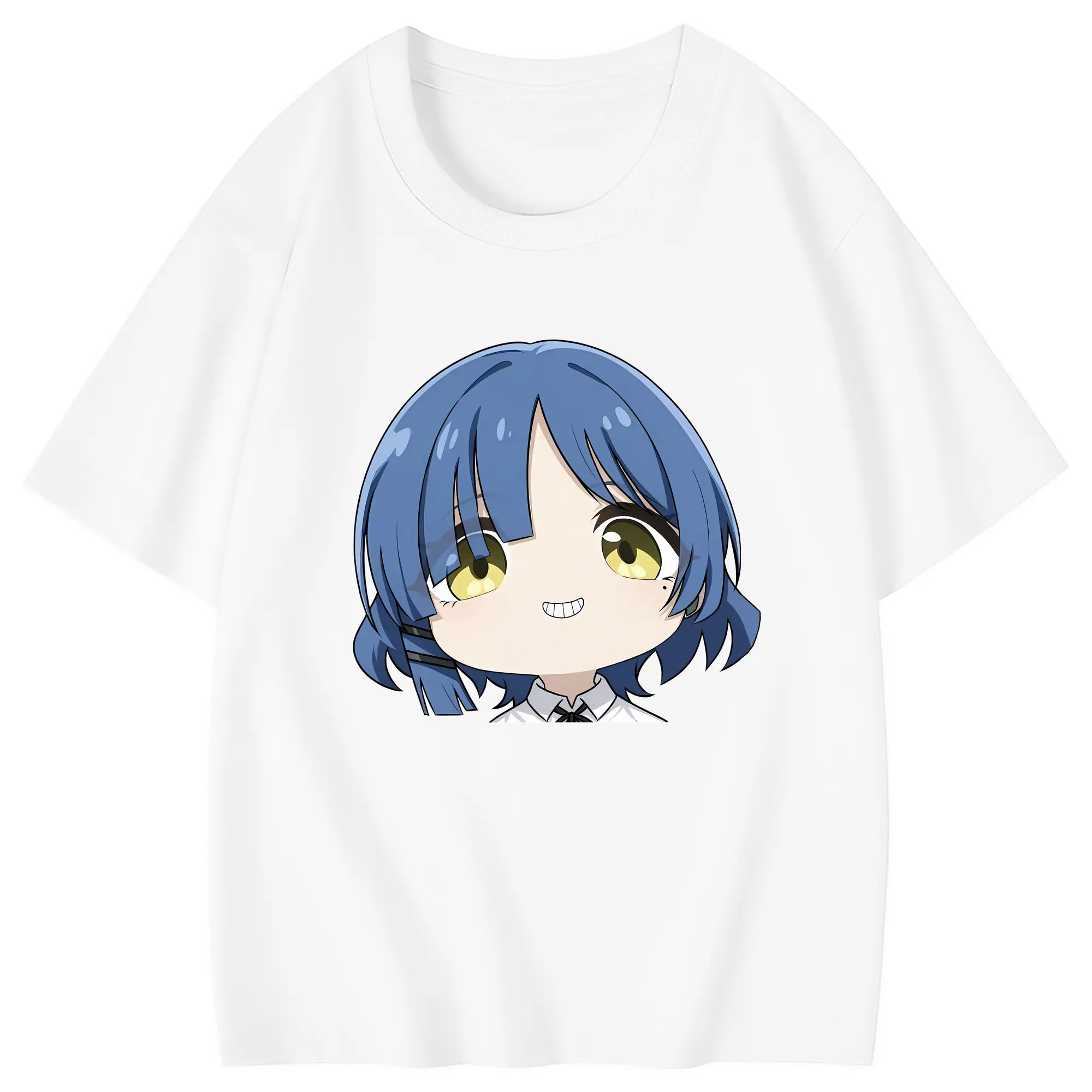 ぼっちざろっく！ グッズ,山田リョウ - 綿100％ キッズTシャツ ・ フロントプリント ・ 快適 通気性 ・ スポーツ カジュアル 散歩用