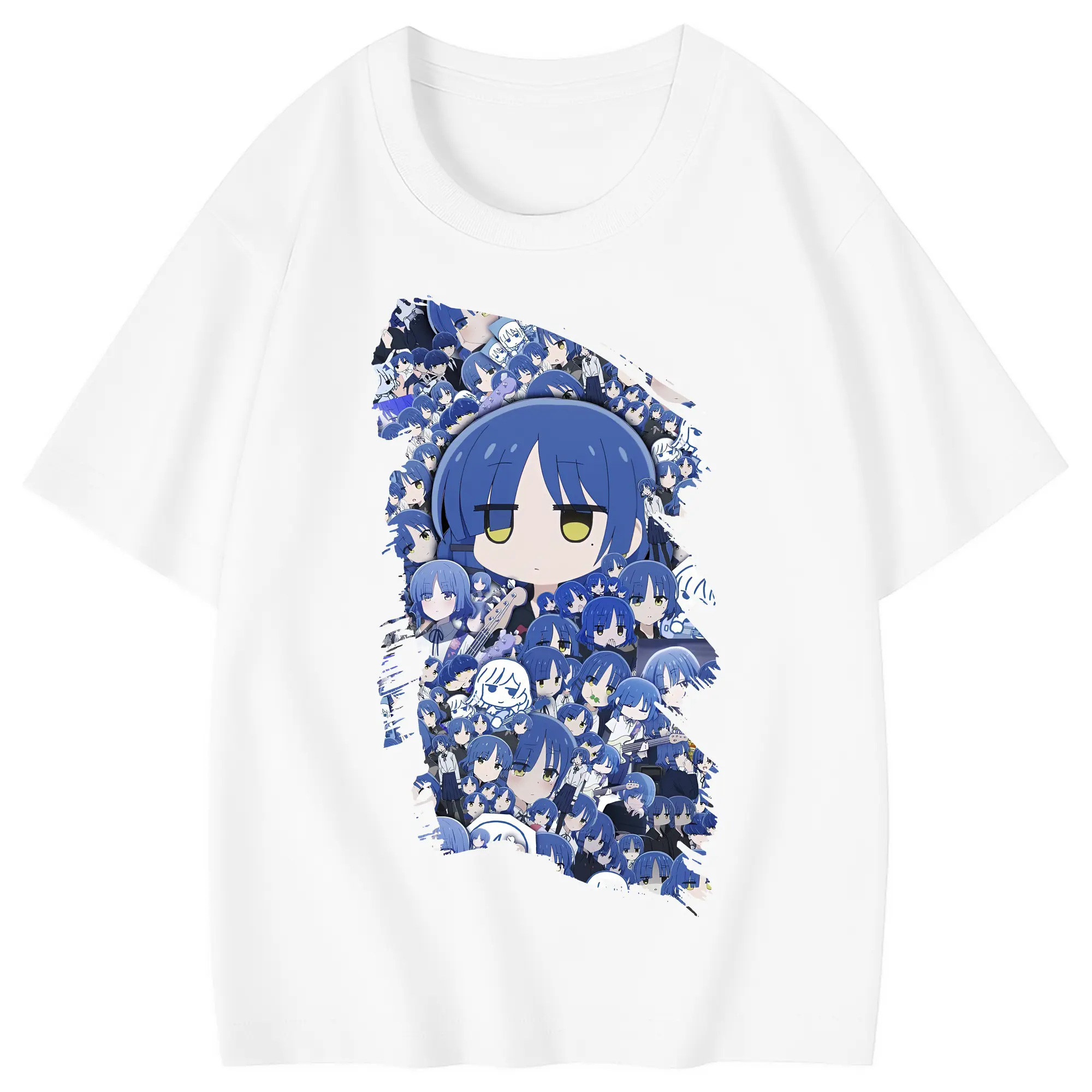 ぼっちざろっく！ グッズ,山田リョウ - 綿100％ キッズTシャツ ・ フロントプリント ・ 快適 通気性 ・ スポーツ カジュアル 散歩用