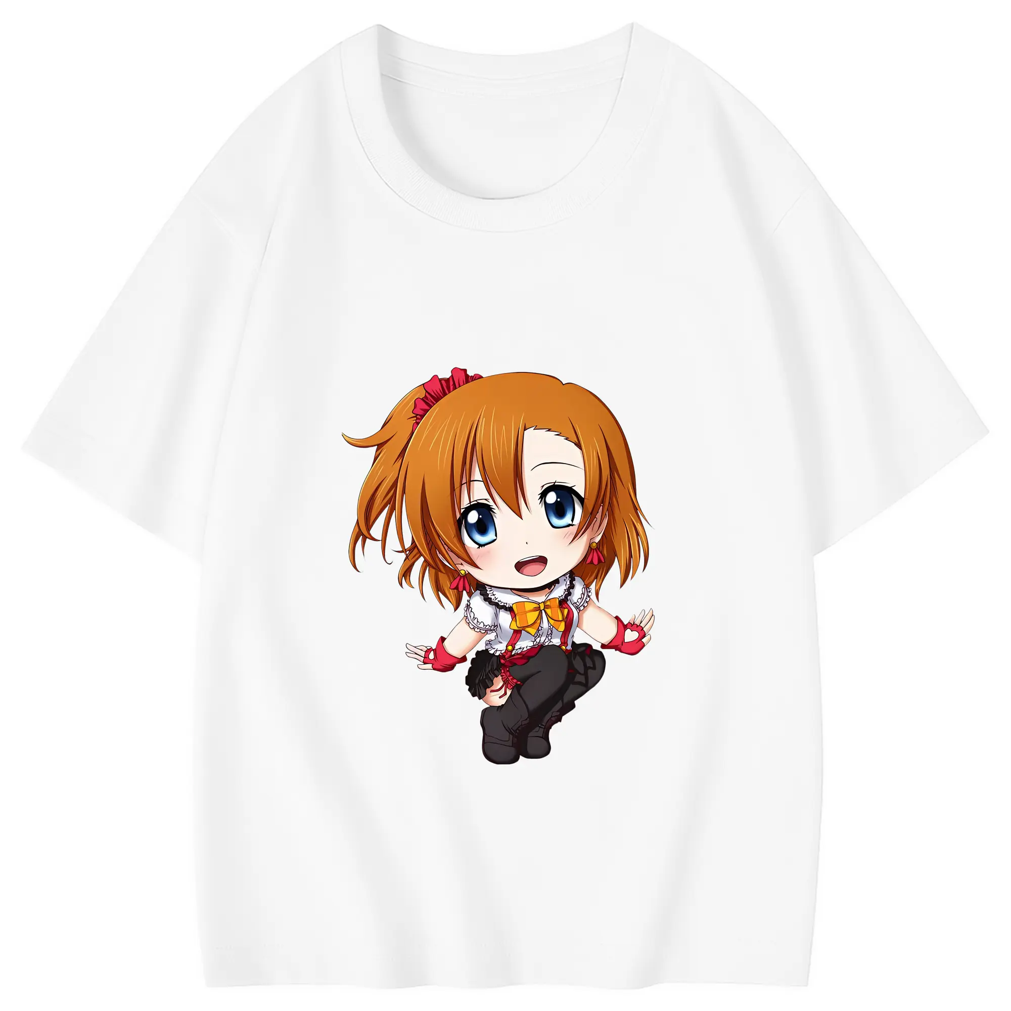Love Live! グッズ,高坂穂乃果 - 綿100％ キッズTシャツ ・ フロントプリント ・ 快適 通気性 ・ スポーツ カジュアル 散歩用