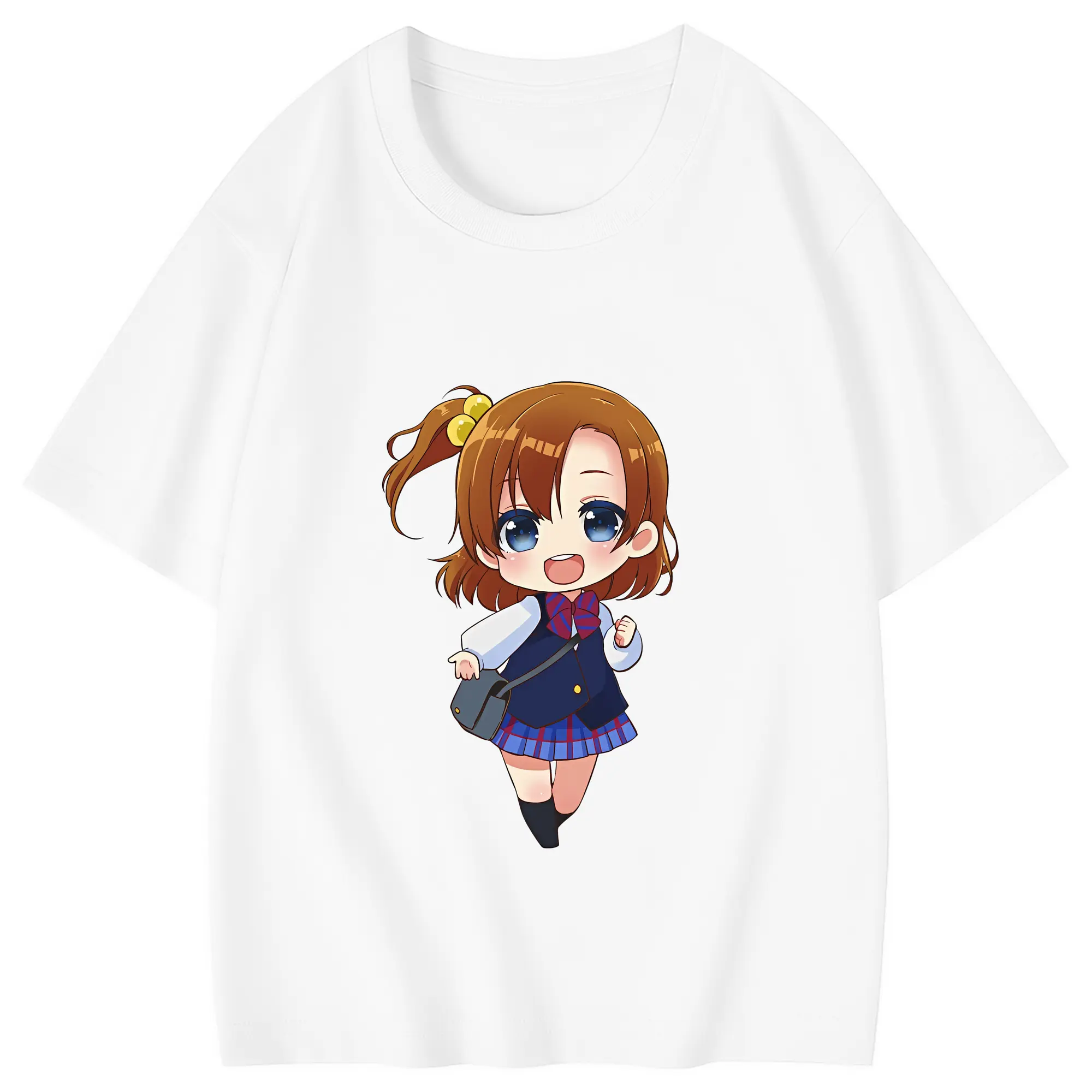 Love Live! グッズ,高坂穂乃果 - 綿100％ キッズTシャツ ・ フロントプリント ・ 快適 通気性 ・ スポーツ カジュアル 散歩用