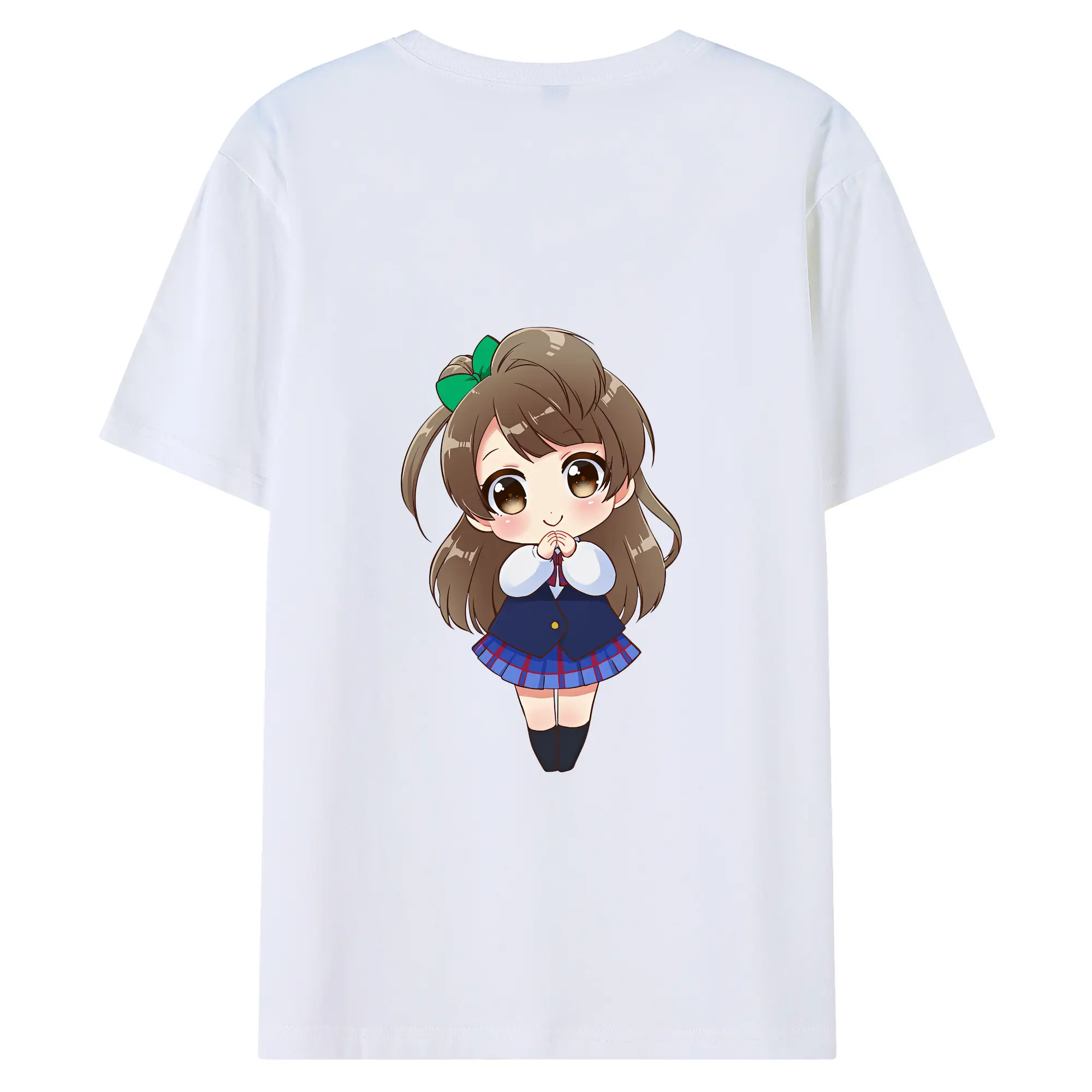 Love Live! グッズ,南ことり - 綿100％ 半袖Tシャツ ・ バックプリント ・ 快適 通気性 ・ 日常使い 散歩 スポーツ用