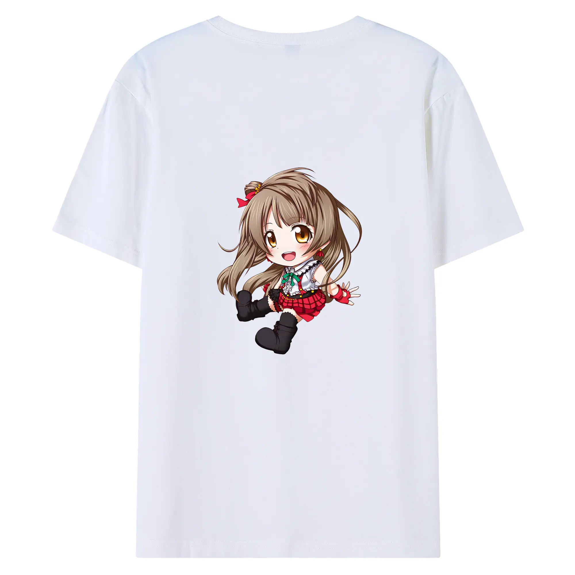 Love Live! グッズ,南ことり - 綿100％ 半袖Tシャツ ・ バックプリント ・ 快適 通気性 ・ 日常使い 散歩 スポーツ用