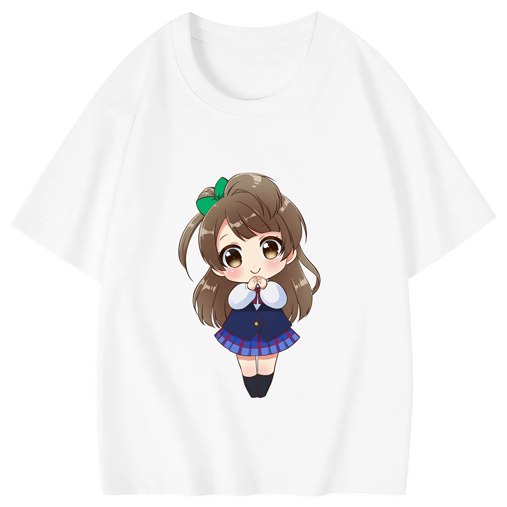 Love Live! グッズ,南ことり - 綿100％ キッズTシャツ ・ フロントプリント ・ 快適 通気性 ・ スポーツ カジュアル 散歩用