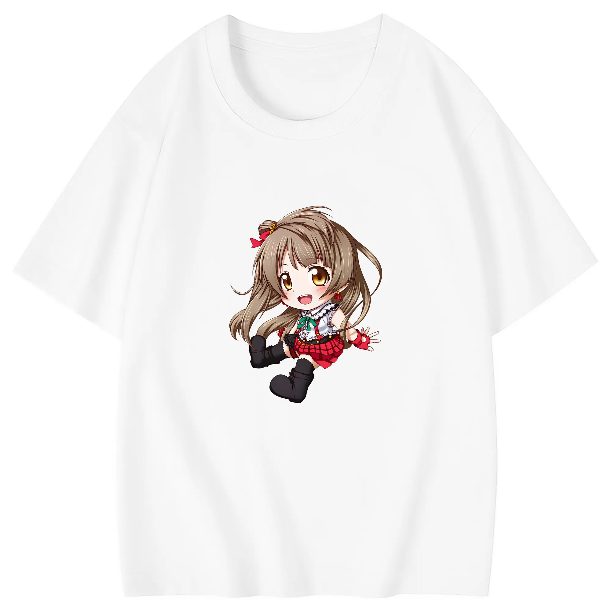 Love Live! グッズ,南ことり - 綿100％ キッズTシャツ ・ フロントプリント ・ 快適 通気性 ・ スポーツ カジュアル 散歩用