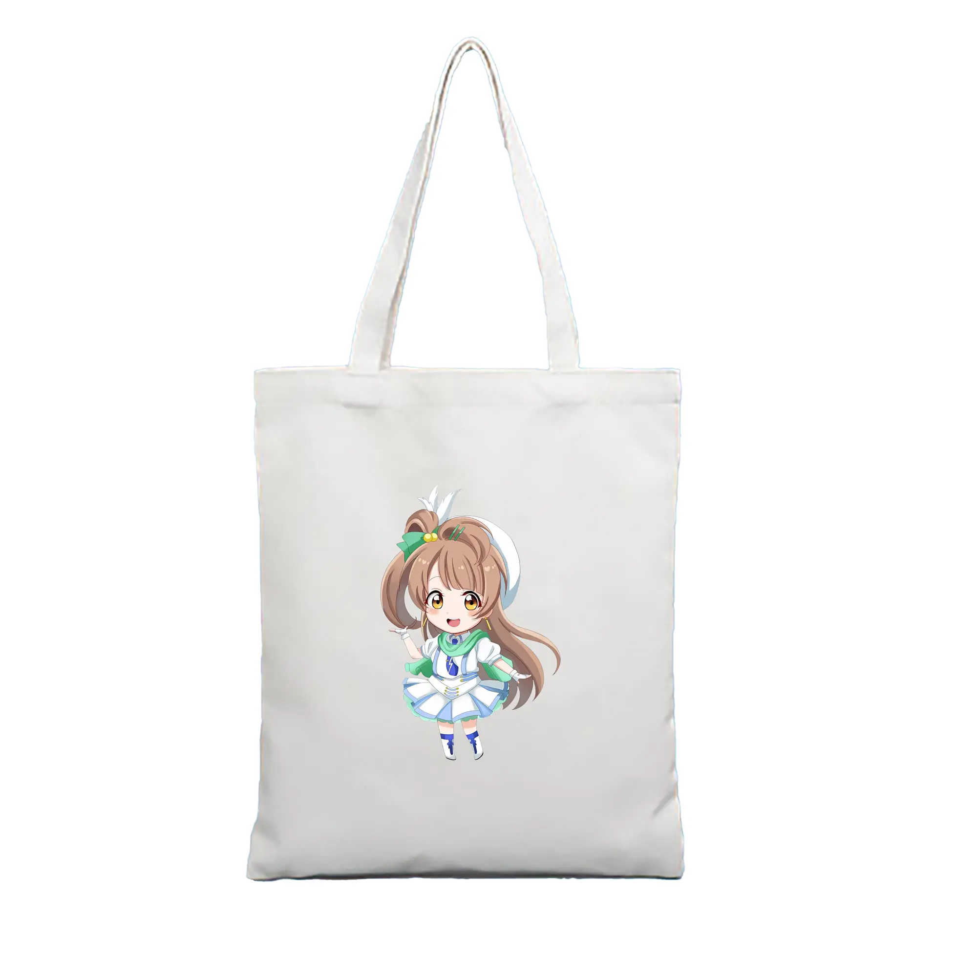 Love Live! グッズ,南ことり - 縦型キャンバス手提げバッグ（トートバッグ） ・ キャンバス素材 ・ ショッピング用 ・ 軽量 丈夫 お手入れ簡単