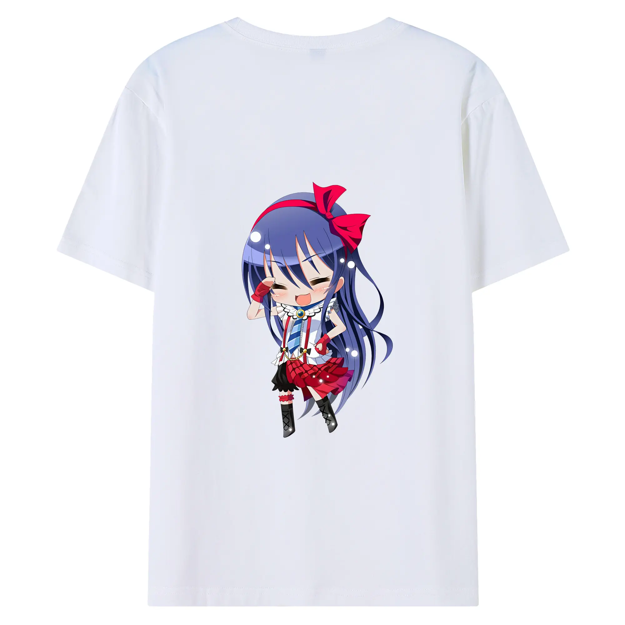 Love Live! グッズ,園田海未 - 綿100％ 半袖Tシャツ ・ バックプリント ・ 快適 通気性 ・ 日常使い 散歩 スポーツ用