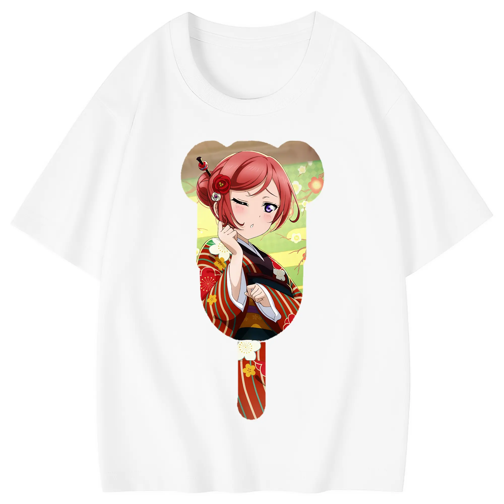 Love Live! グッズ,西木野真姫 - 綿100％ キッズTシャツ ・ フロントプリント ・ 快適 通気性 ・ スポーツ カジュアル 散歩用