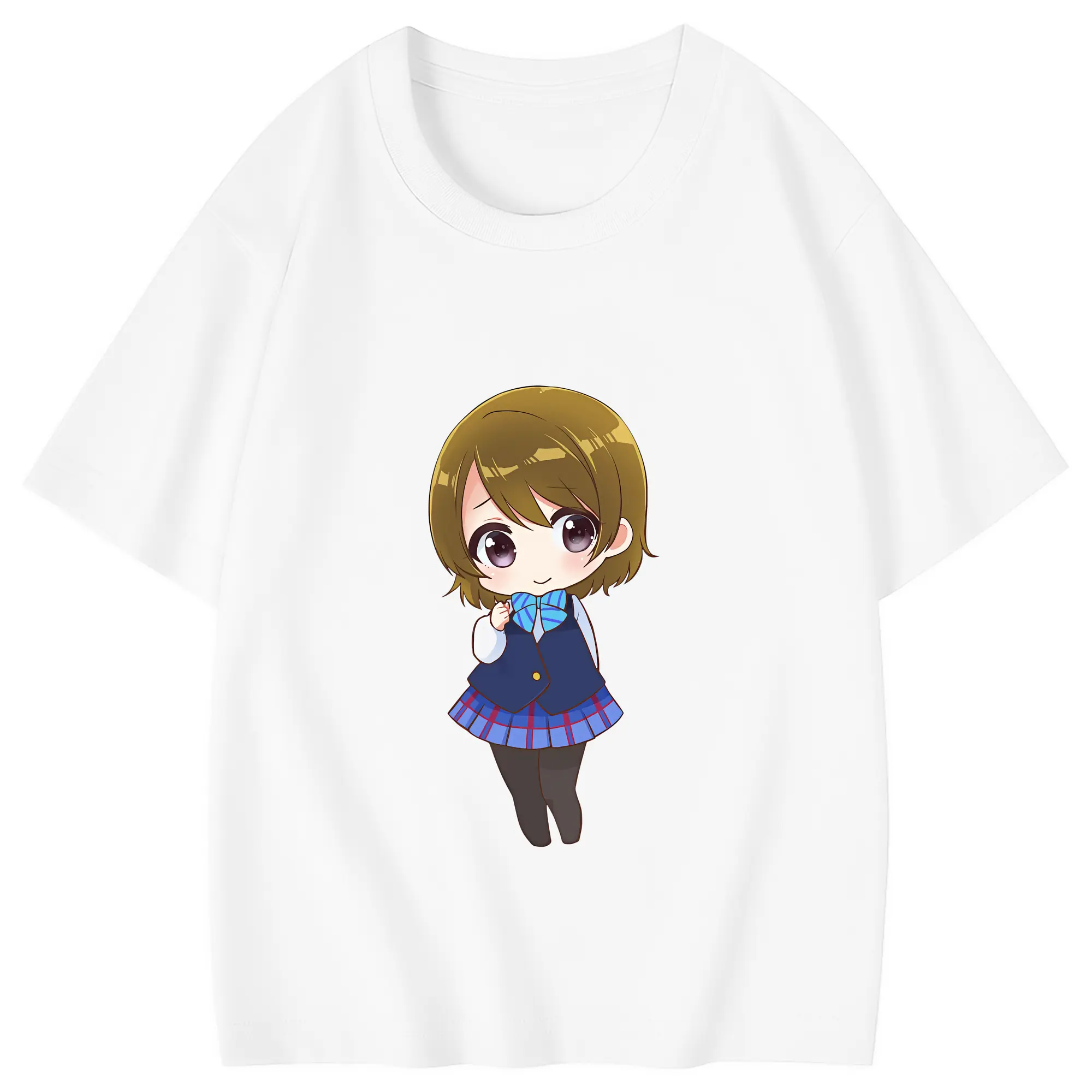Love Live! グッズ,小泉花陽 - 綿100％ キッズTシャツ ・ フロントプリント ・ 快適 通気性 ・ スポーツ カジュアル 散歩用
