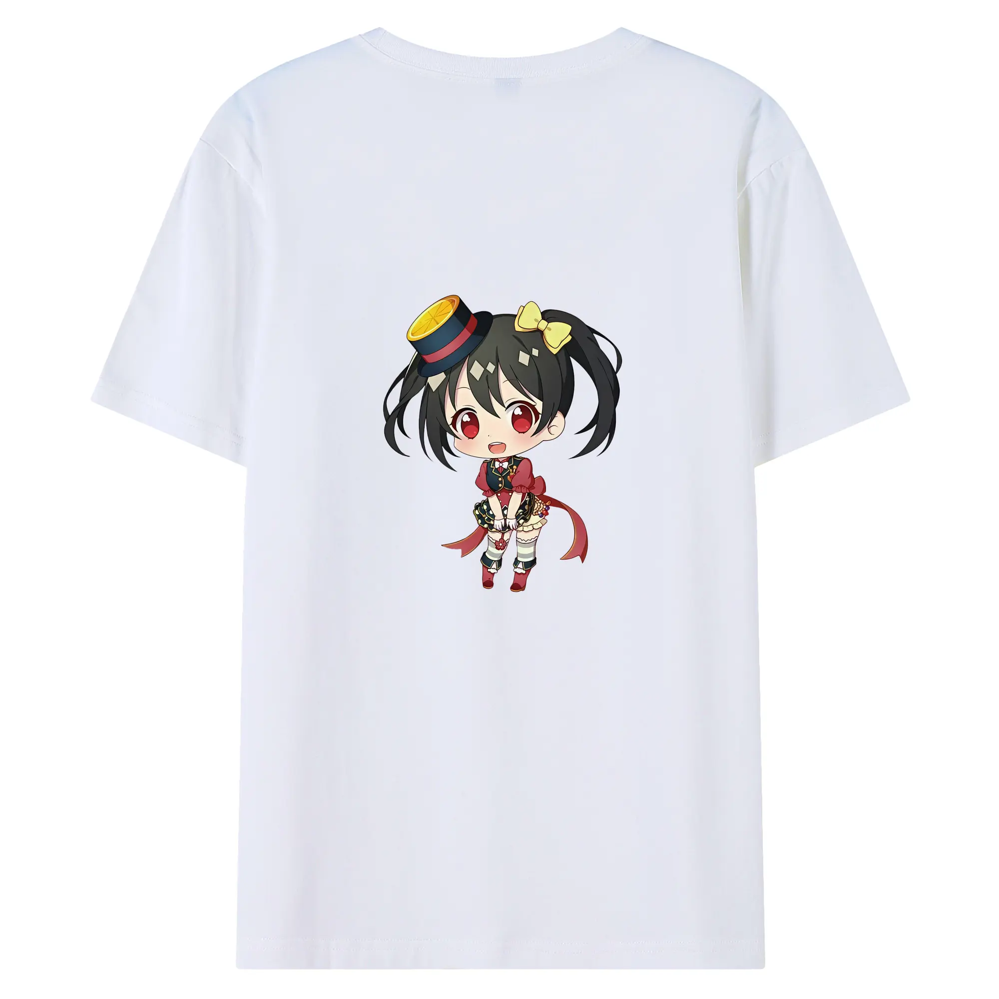 Love Live! グッズ,矢澤にこ - 綿100％ 半袖Tシャツ ・ バックプリント ・ 快適 通気性 ・ 日常使い 散歩 スポーツ用