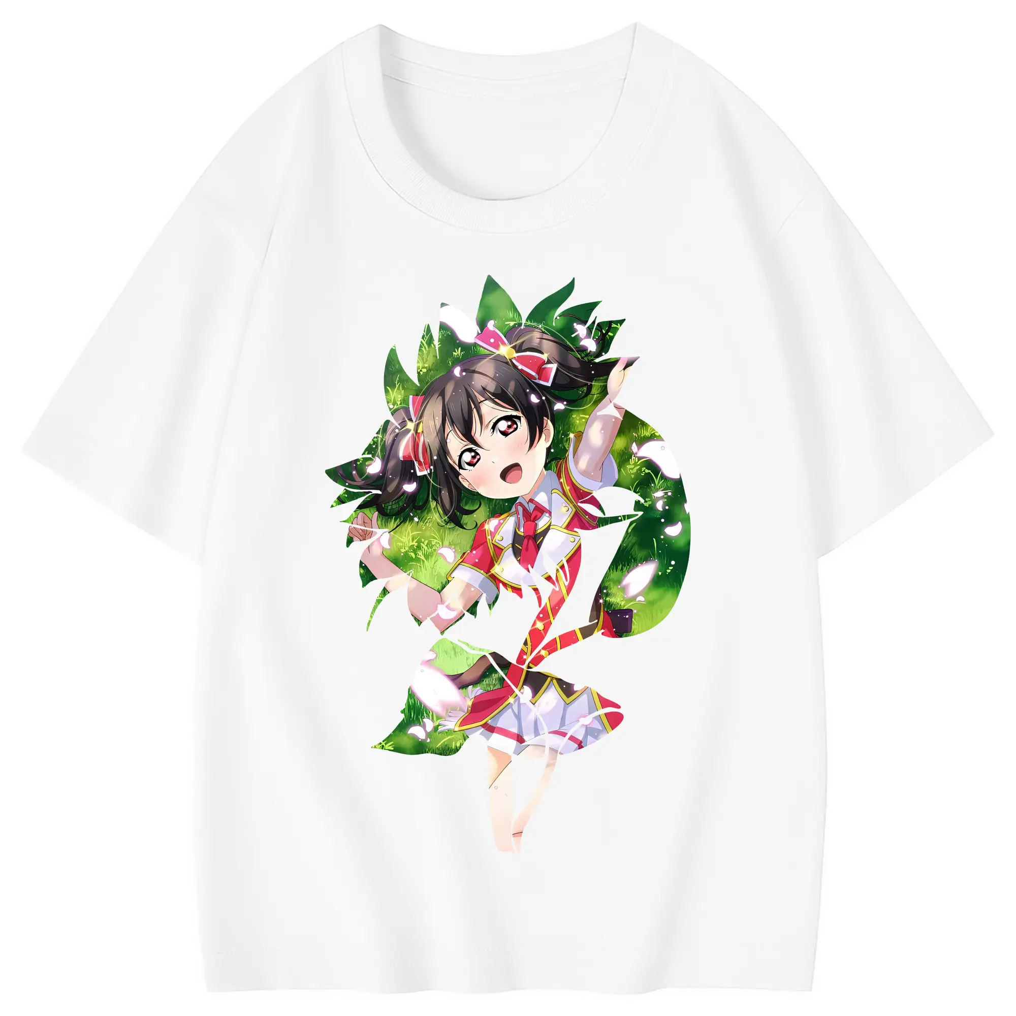 Love Live! グッズ,矢澤にこ - 綿100％ キッズTシャツ ・ フロントプリント ・ 快適 通気性 ・ スポーツ カジュアル 散歩用