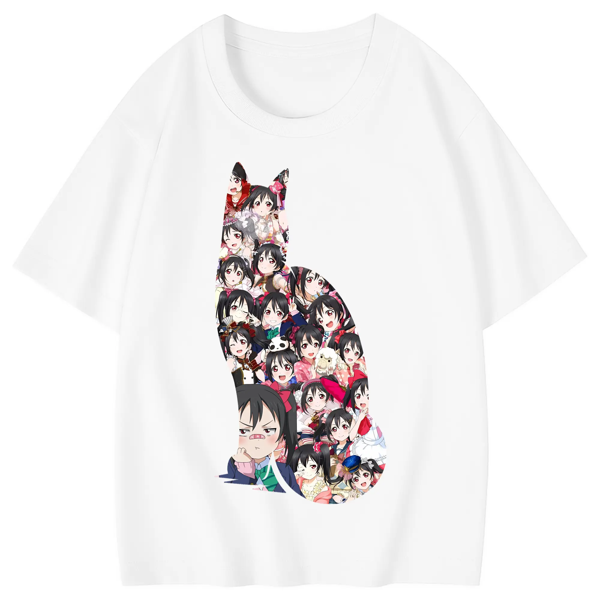 Love Live! グッズ,矢澤にこ - 綿100％ キッズTシャツ ・ フロントプリント ・ 快適 通気性 ・ スポーツ カジュアル 散歩用