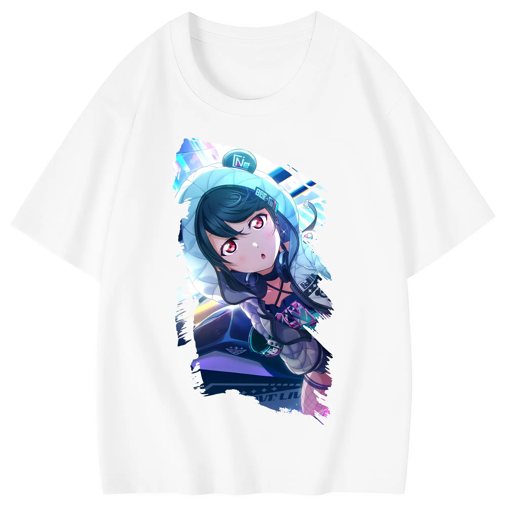 Love Live! グッズ,矢澤にこ - 綿100％ キッズTシャツ ・ フロントプリント ・ 快適 通気性 ・ スポーツ カジュアル 散歩用
