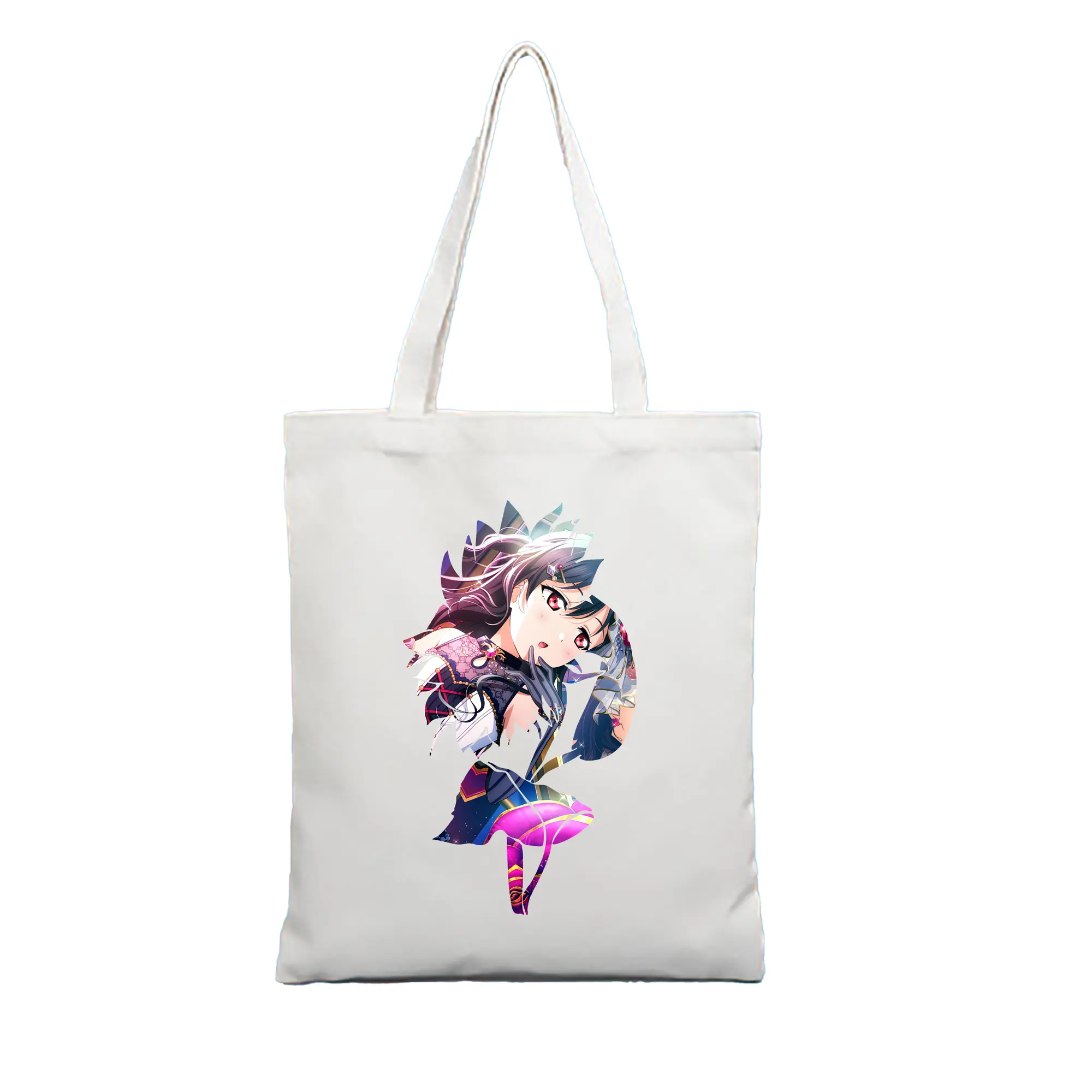 Love Live! グッズ,矢澤にこ - 縦型キャンバス手提げバッグ（トートバッグ） ・ キャンバス素材 ・ ショッピング用 ・ 軽量 丈夫 お手入れ簡単