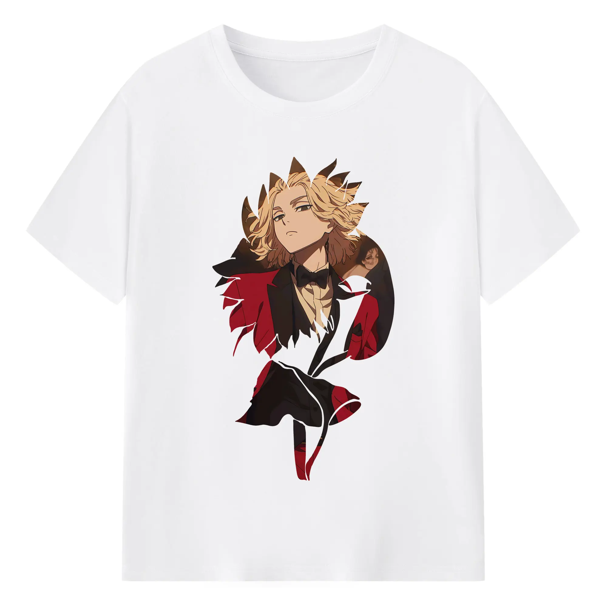 東京リベンジャーズ グッズ,佐野万次郎 - 綿100％ 半袖Tシャツ ・ フロントプリント ・ 快適 通気性 ・ 日常使い 散歩 スポーツ用