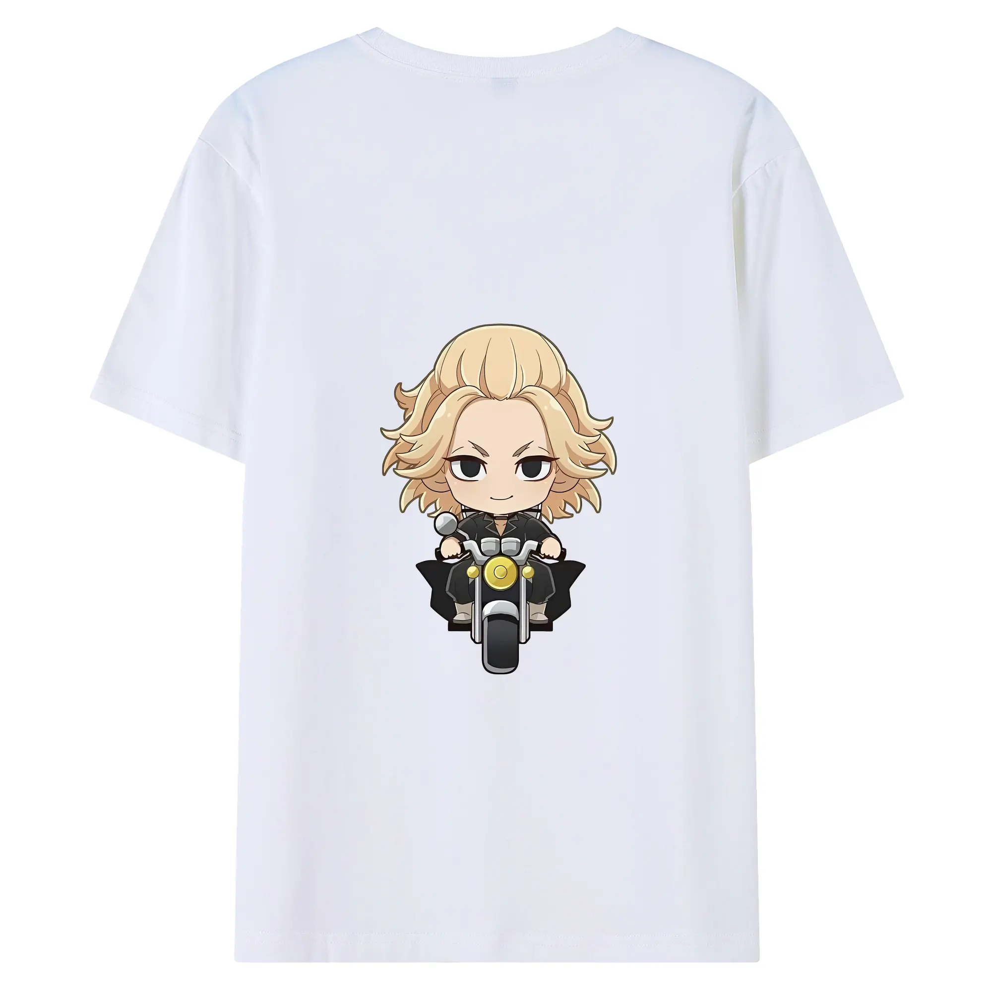 東京リベンジャーズ グッズ,佐野万次郎 - 綿100％ 半袖Tシャツ ・ バックプリント ・ 快適 通気性 ・ 日常使い 散歩 スポーツ用