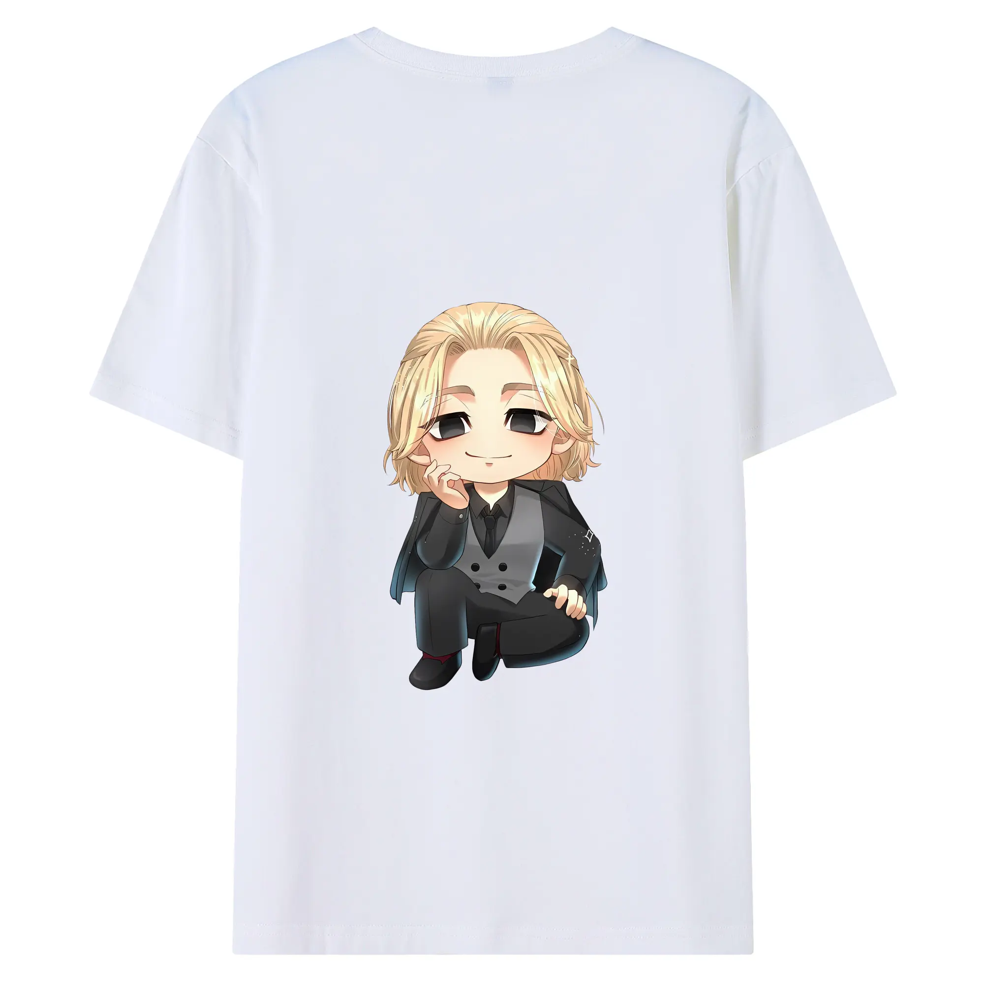 東京リベンジャーズ グッズ,佐野万次郎 - 綿100％ 半袖Tシャツ ・ バックプリント ・ 快適 通気性 ・ 日常使い 散歩 スポーツ用