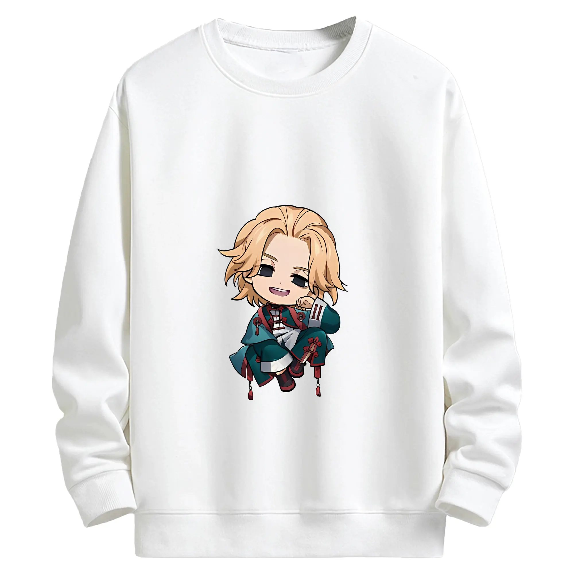 東京リベンジャーズ グッズ,佐野万次郎 - キッズ クルーネックスウェットシャツ ・ フロントプリント ・ 綿80％ ポリエステル20％ ・ 快適 通学 スポーツ 日常使い お散歩用