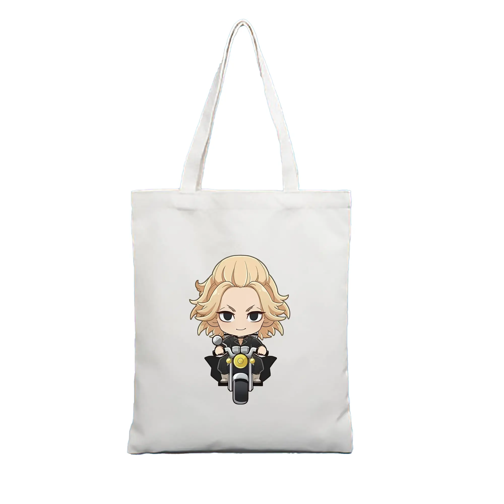 東京リベンジャーズ グッズ,佐野万次郎 - 縦型キャンバス手提げバッグ（トートバッグ） ・ キャンバス素材 ・ ショッピング用 ・ 軽量 丈夫 お手入れ簡単