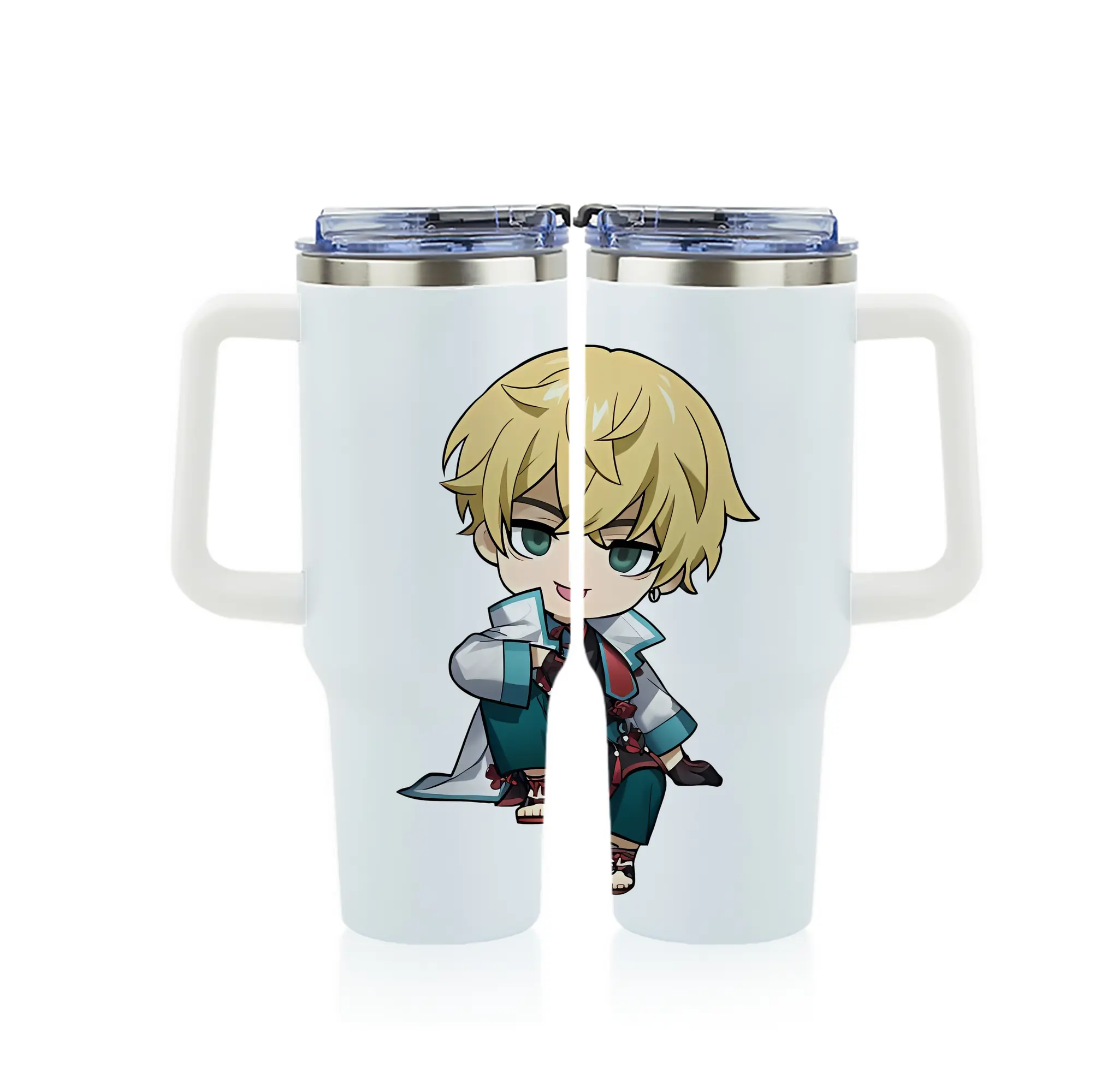 東京リベンジャーズ グッズ,松野千冬 - 1200mL フルプリント車用タンブラー ・ 304ステンレス 内側 ・ 201ステンレス 外側 ・ 保温 保冷 ・ 通勤 ドライブ アウトドア用