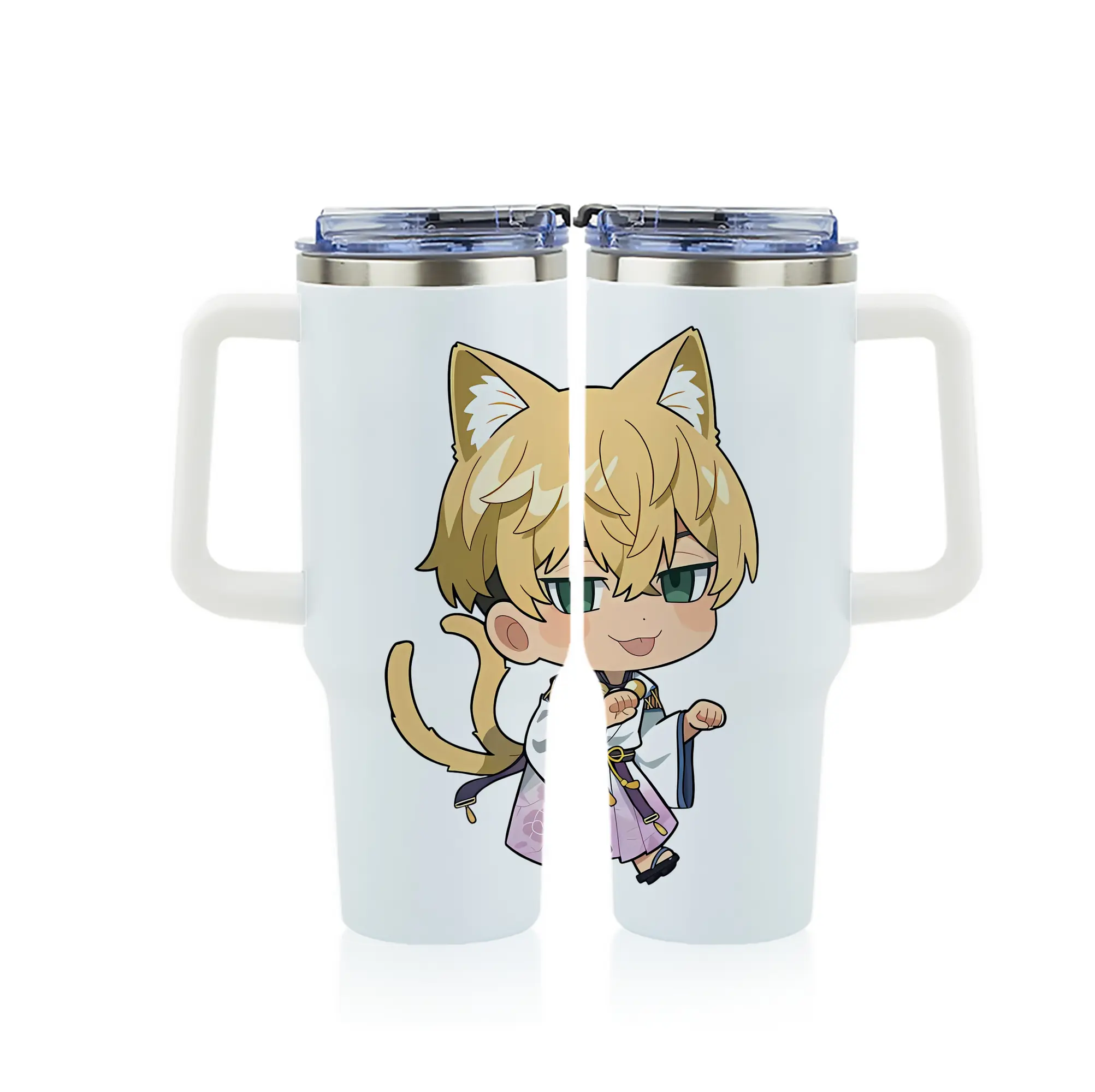 東京リベンジャーズ グッズ,松野千冬 - 1200mL フルプリント車用タンブラー ・ 304ステンレス 内側 ・ 201ステンレス 外側 ・ 保温 保冷 ・ 通勤 ドライブ アウトドア用