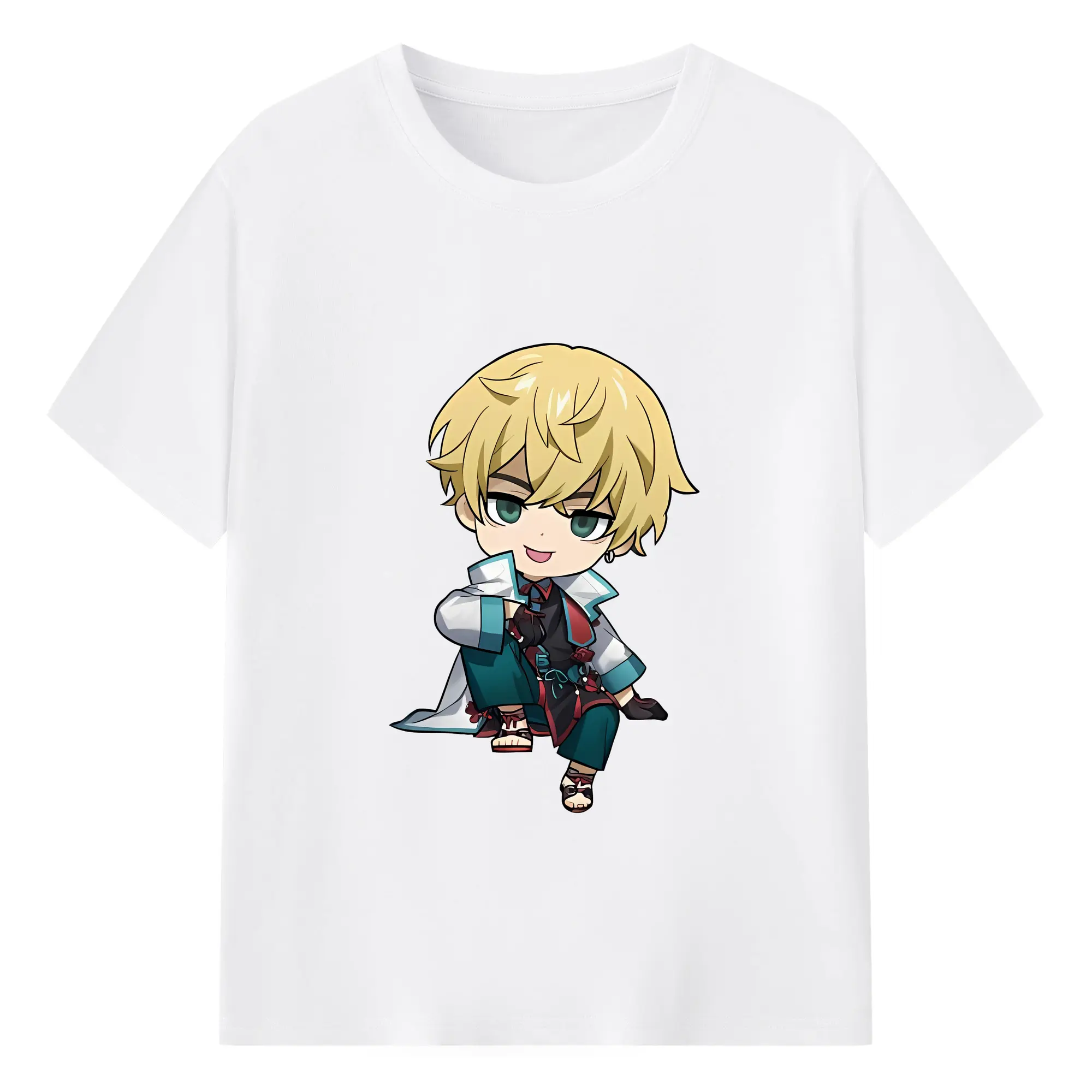 東京リベンジャーズ グッズ,松野千冬 - 綿100％ 半袖Tシャツ ・ フロントプリント ・ 快適 通気性 ・ 日常使い 散歩 スポーツ用