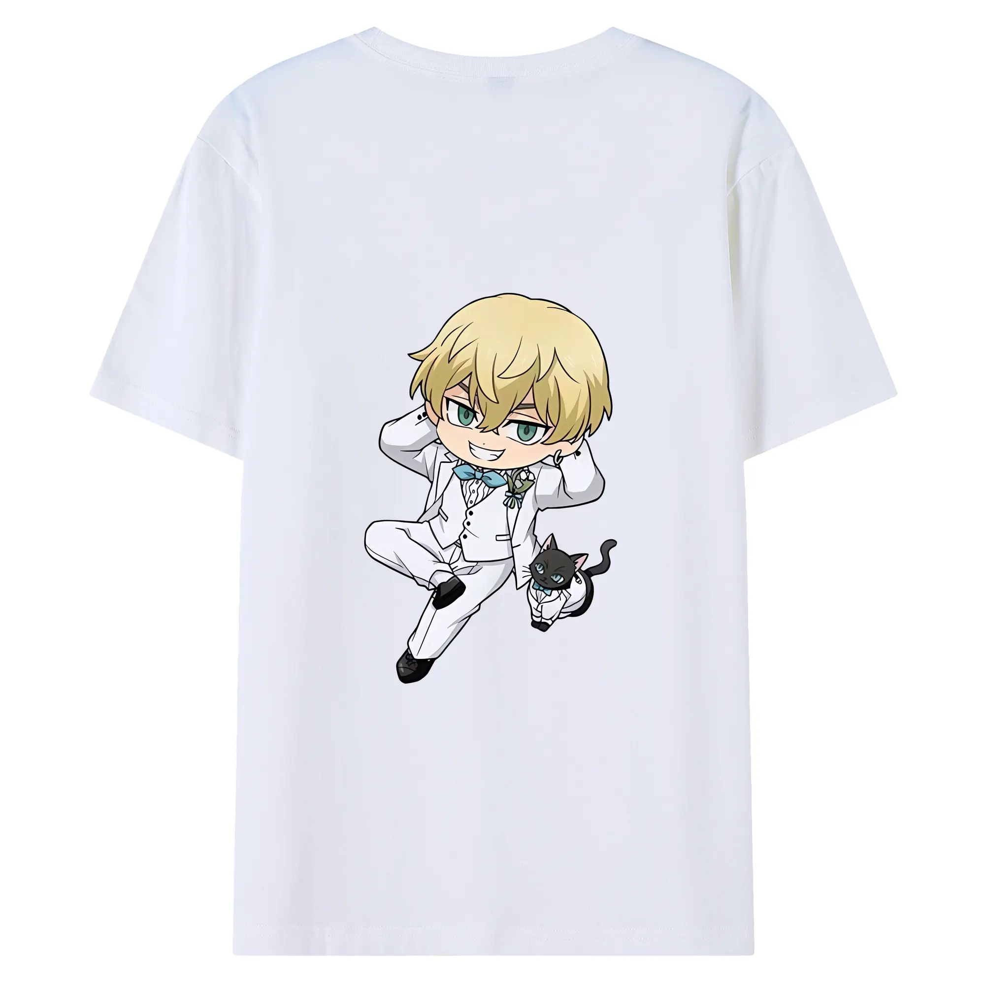 東京リベンジャーズ グッズ,松野千冬 - 綿100％ 半袖Tシャツ ・ バックプリント ・ 快適 通気性 ・ 日常使い 散歩 スポーツ用