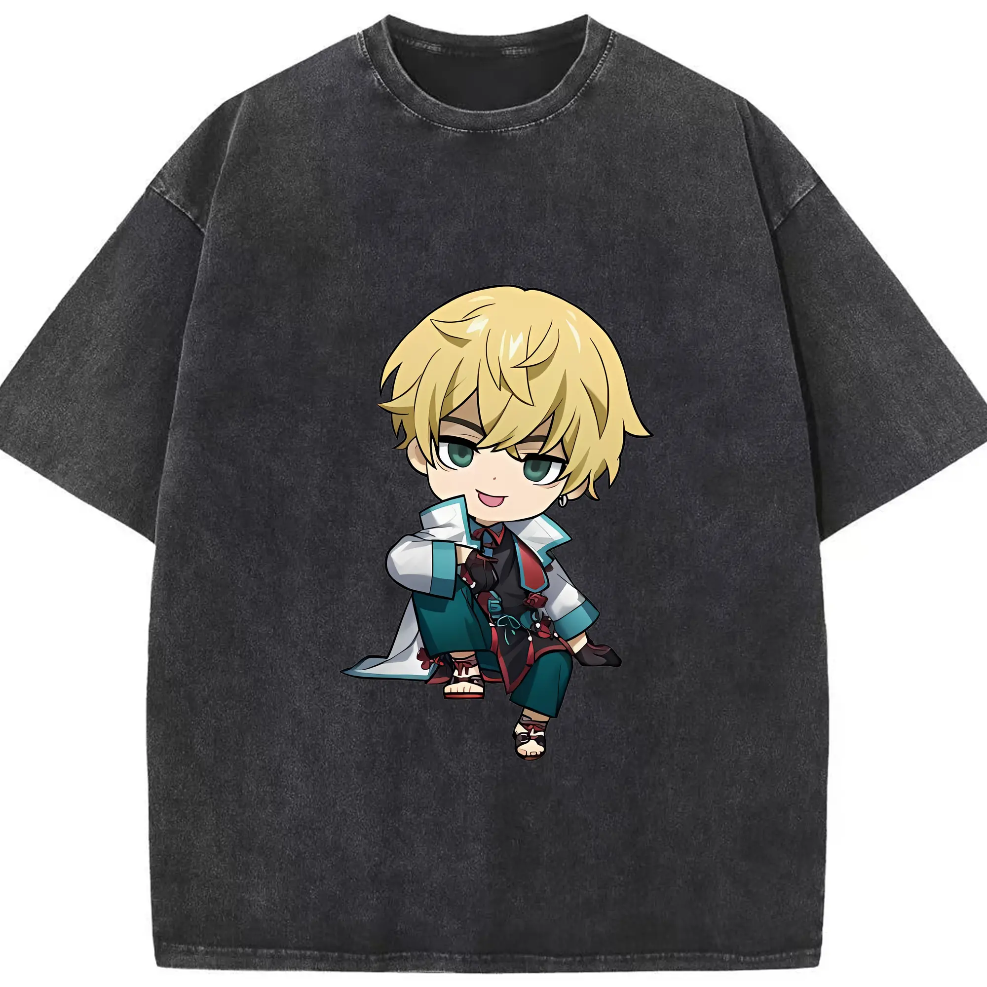 東京リベンジャーズ グッズ,松野千冬 - 綿100％ ヴィンテージ風 半袖Tシャツ ・ フロントプリント ・ 柔らか肌触り ・ 通気性 快適 ・ スポーツ カジュアル 外出用