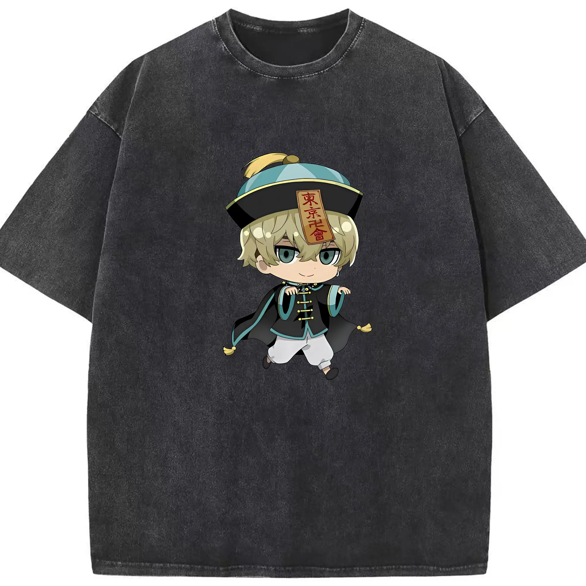 東京リベンジャーズ グッズ,松野千冬 - 綿100％ ヴィンテージ風 半袖Tシャツ ・ フロントプリント ・ 柔らか肌触り ・ 通気性 快適 ・ スポーツ カジュアル 外出用