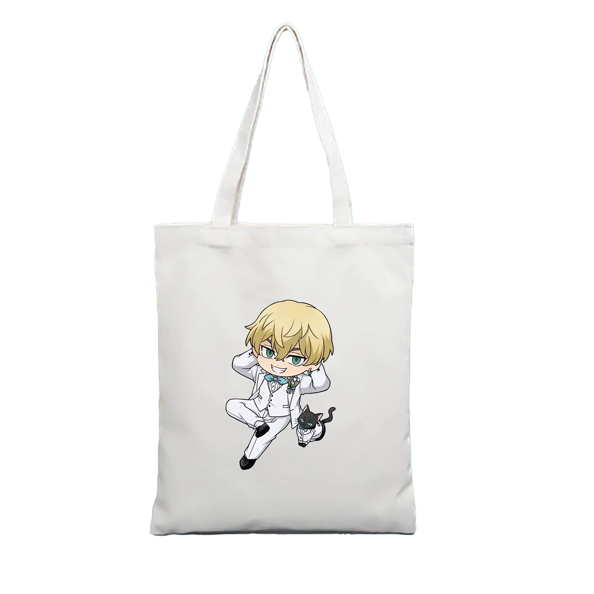 東京リベンジャーズ グッズ,松野千冬 - 縦型キャンバス手提げバッグ（トートバッグ） ・ キャンバス素材 ・ ショッピング用 ・ 軽量 丈夫 お手入れ簡単