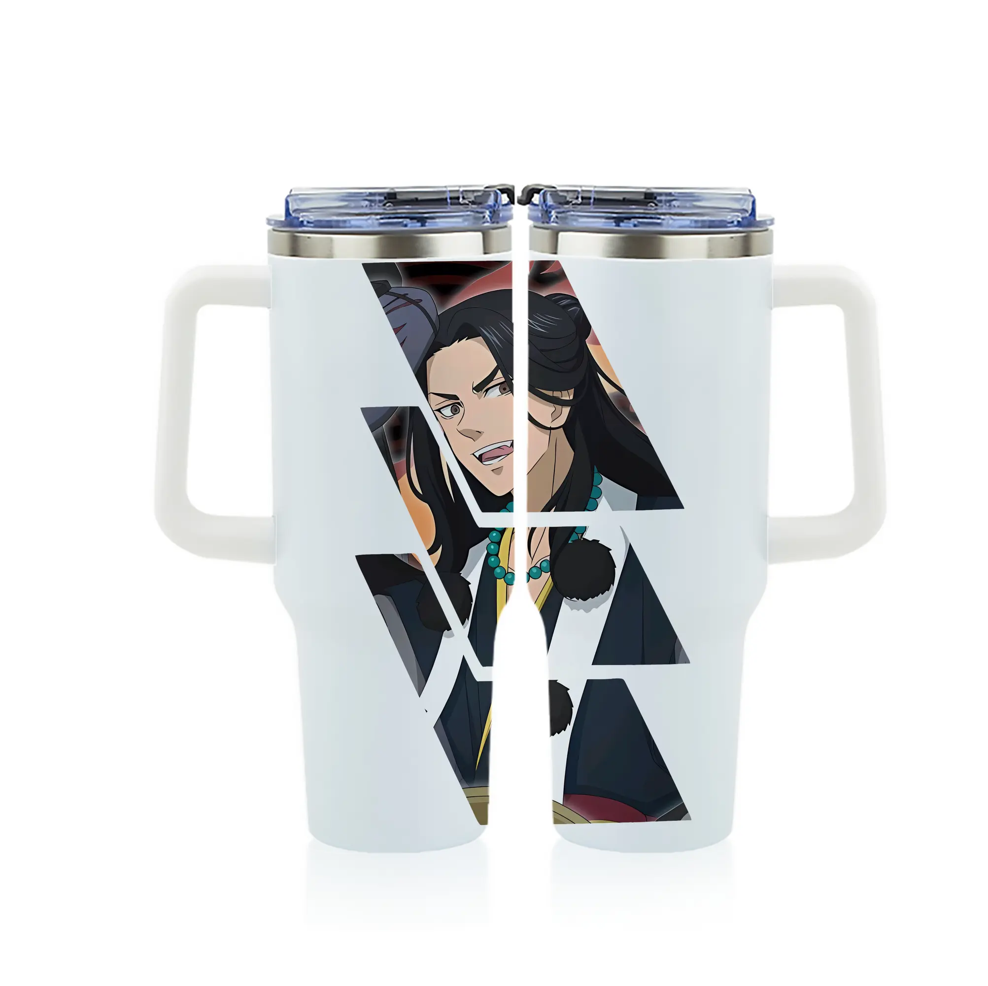 東京リベンジャーズ グッズ,場地圭介 - 1200mL フルプリント車用タンブラー ・ 304ステンレス 内側 ・ 201ステンレス 外側 ・ 保温 保冷 ・ 通勤 ドライブ アウトドア用