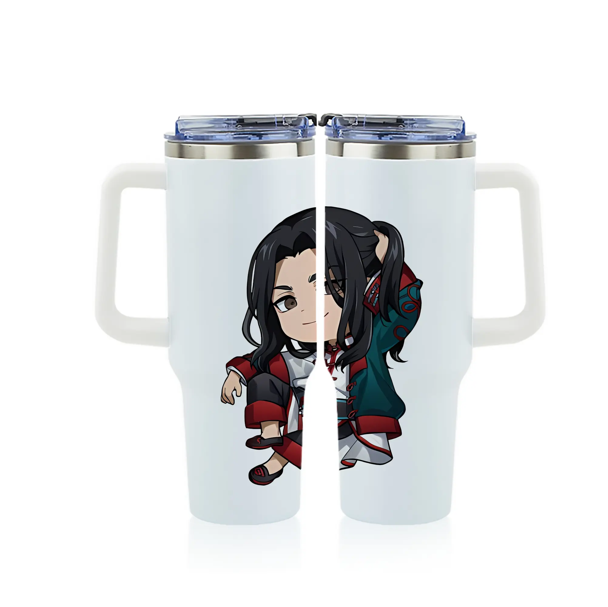 東京リベンジャーズ グッズ,場地圭介 - 1200mL フルプリント車用タンブラー ・ 304ステンレス 内側 ・ 201ステンレス 外側 ・ 保温 保冷 ・ 通勤 ドライブ アウトドア用