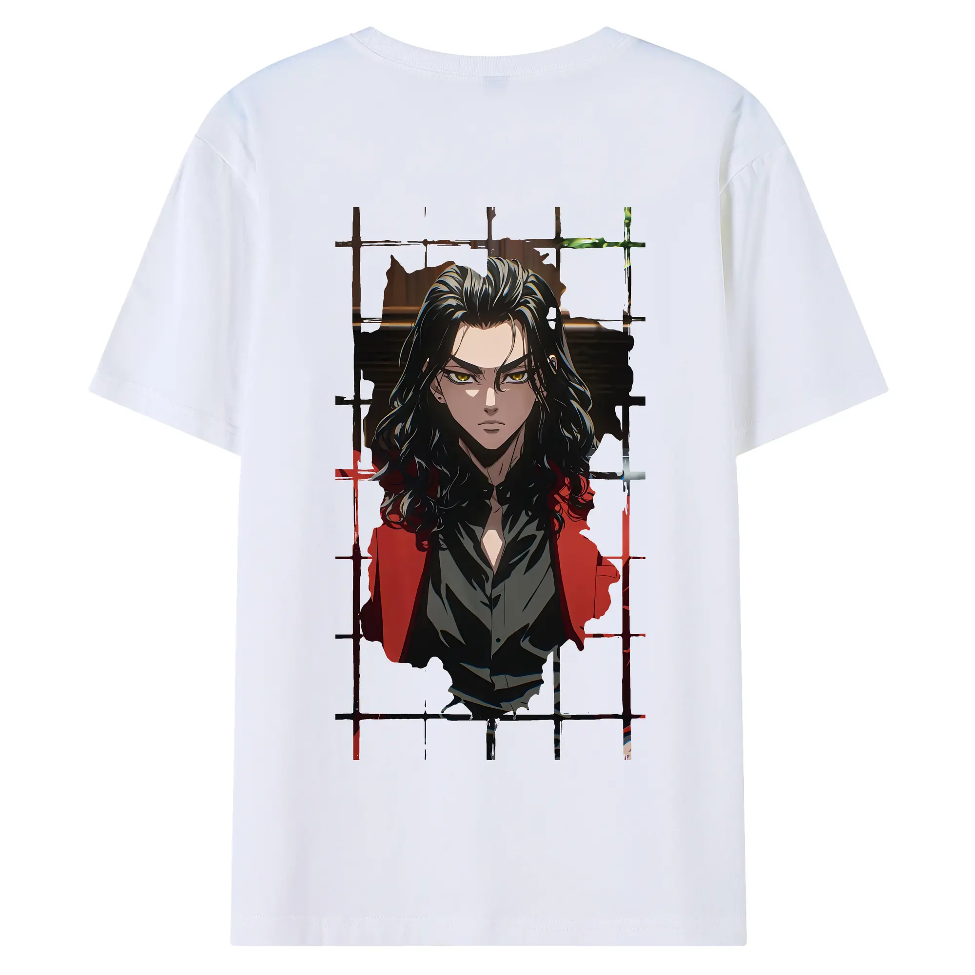 東京リベンジャーズ グッズ,場地圭介 - 綿100％ 半袖Tシャツ ・ バックプリント ・ 快適 通気性 ・ 日常使い 散歩 スポーツ用